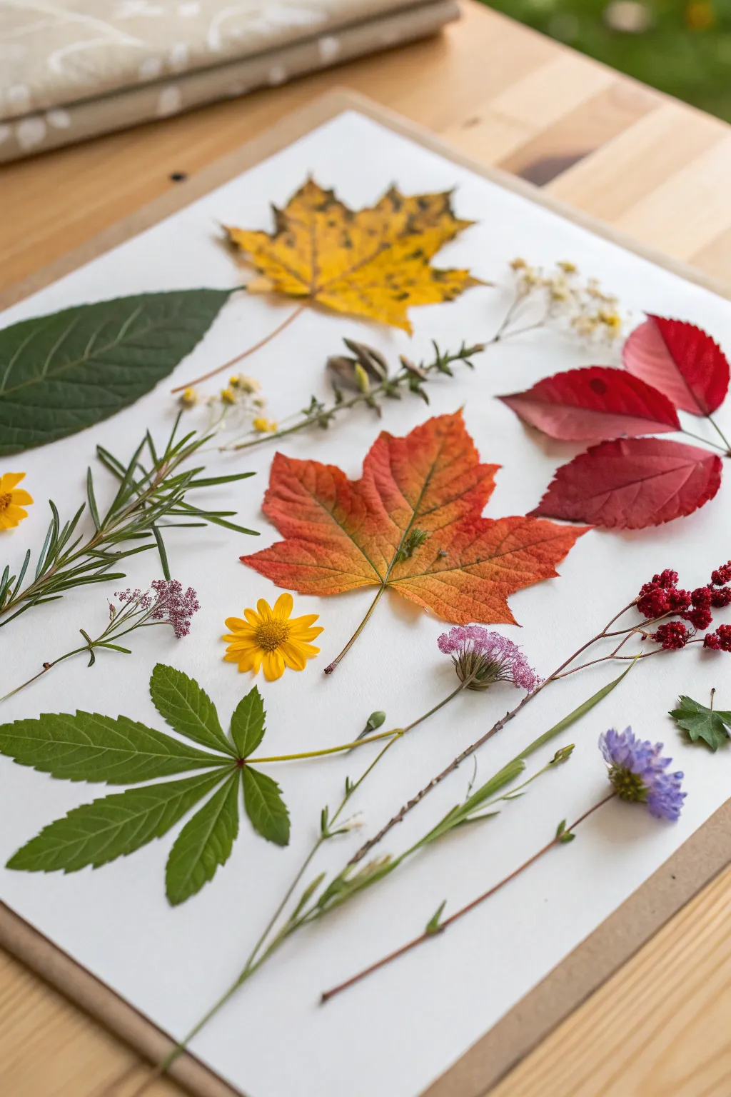 Embrace the Beauty of Nature: Crafting Unique Collages with Simple Elements