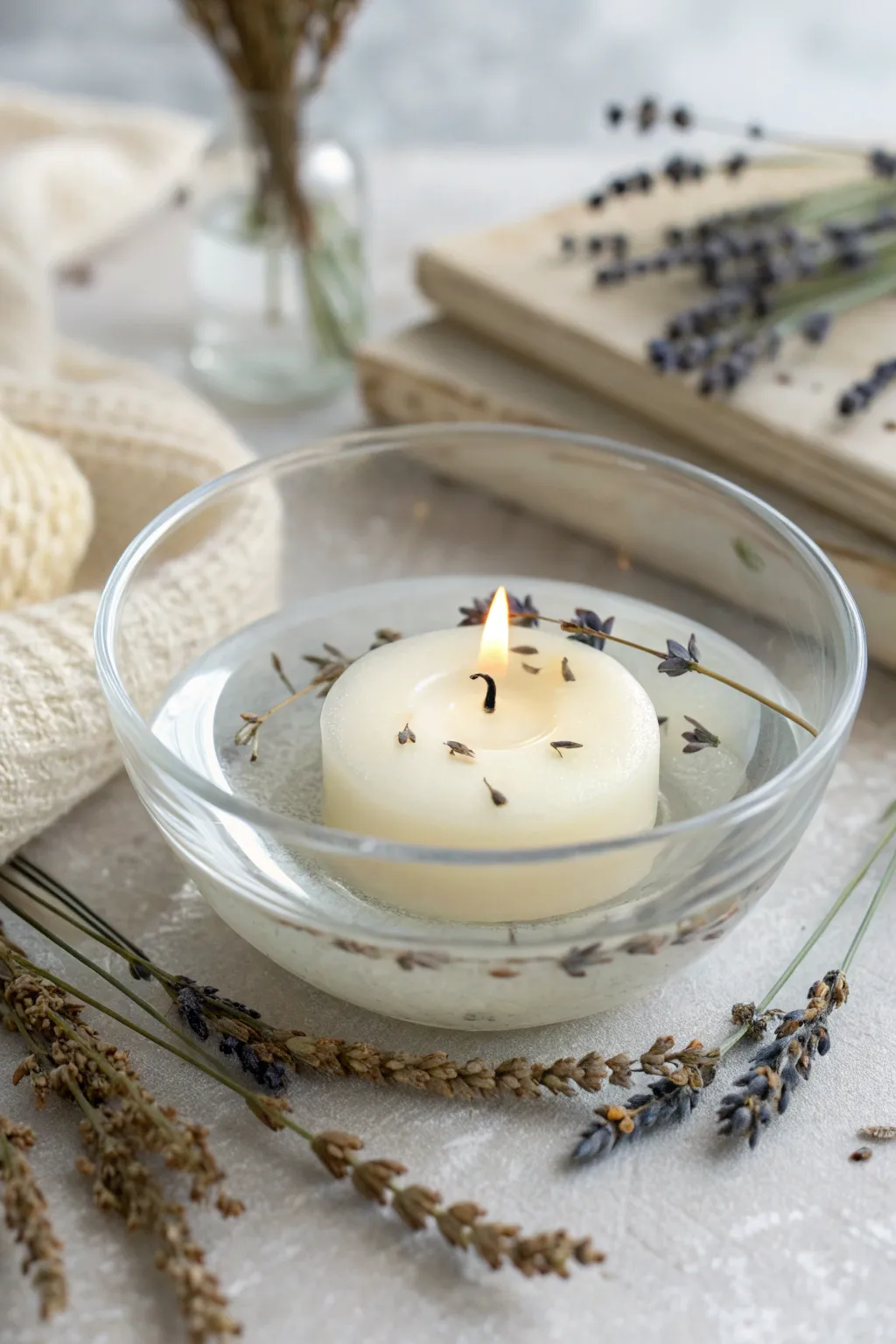 Create a serene ambiance with handcrafted floating candles, perfect for adding a magical touch to any gathering.