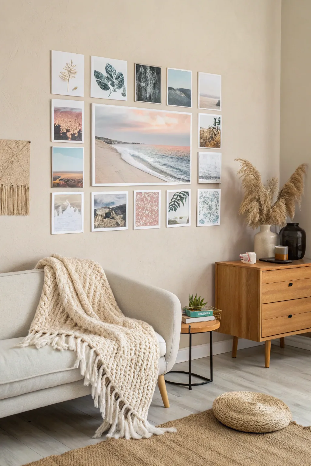 Embrace your artistic side with a personalized abstract collage, where creativity meets memories.
