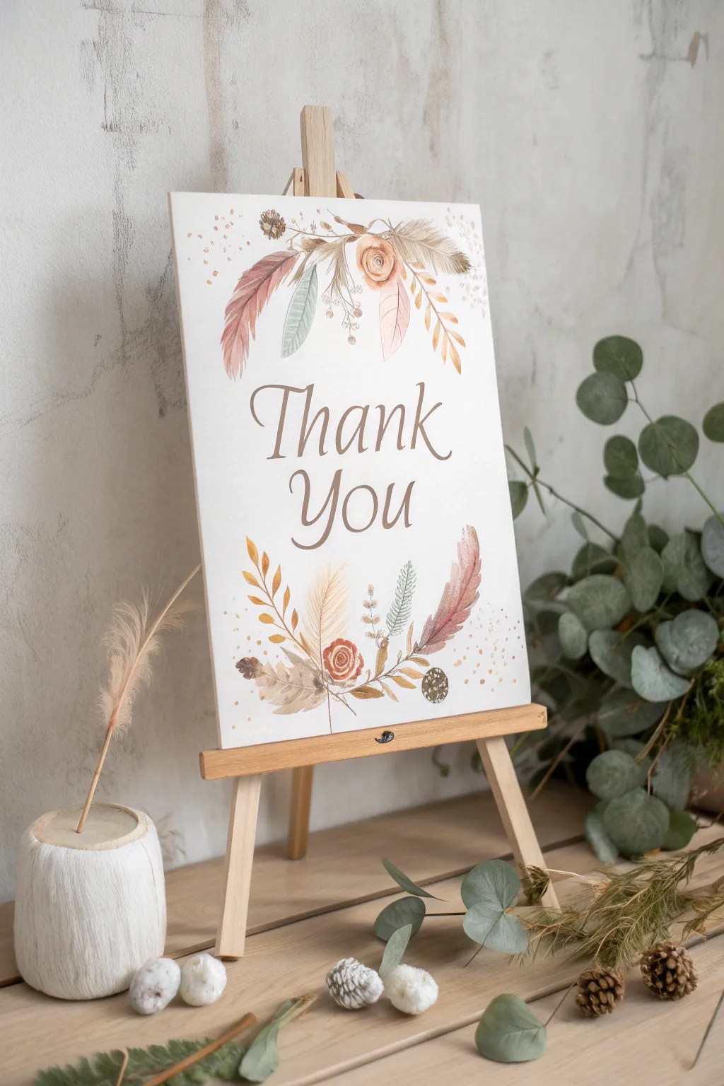 Express Gratitude with Style: A Heartfelt Thank You Canvas for Teachers.