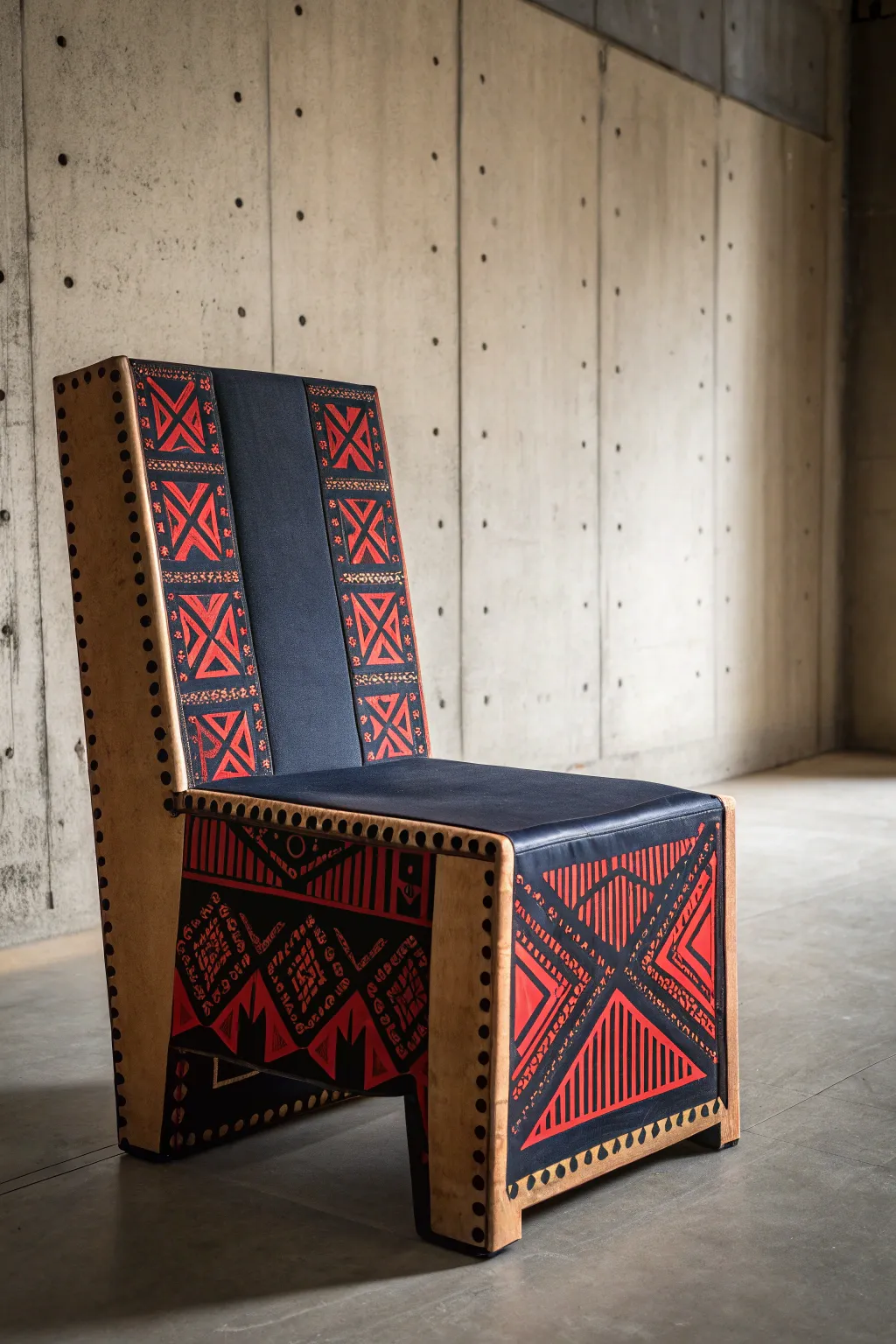 Elevate your space with a reversible cardboard chair – two styles in one, crafted for those who value bold design.
