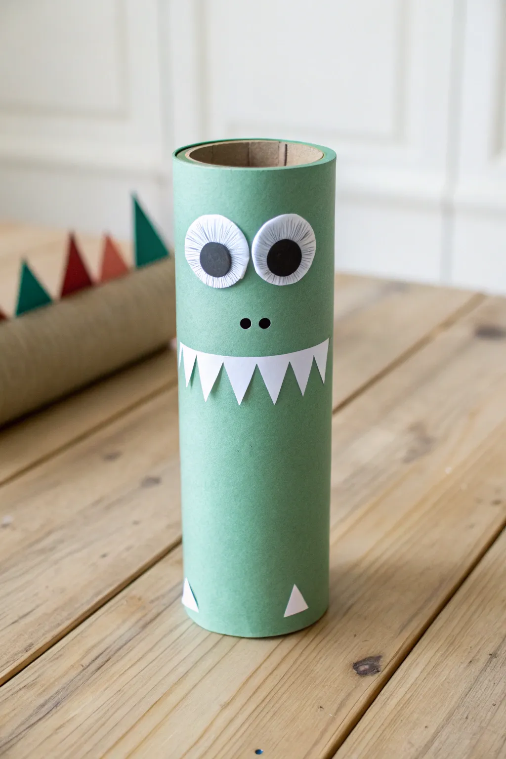 Embrace the spooky season with minimalist monster magic! 🎃✨ #CraftyCreatures #ScandiBoho