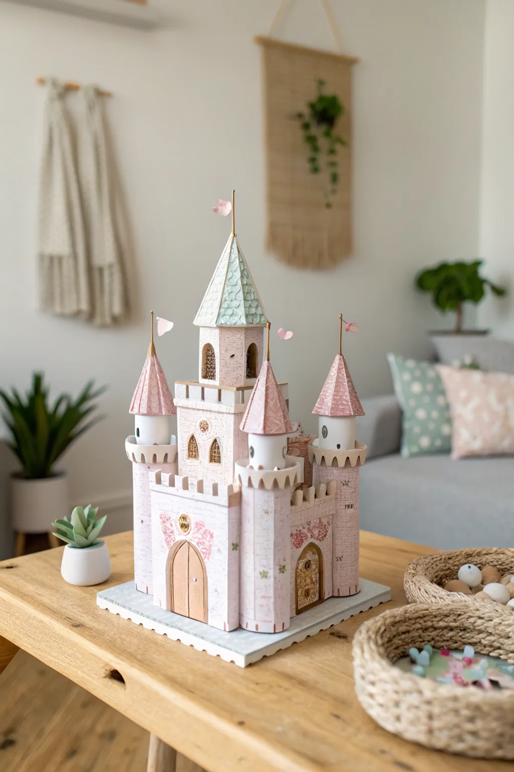 Transform a simple cereal box into a magical castle theater for endless storytelling adventures.