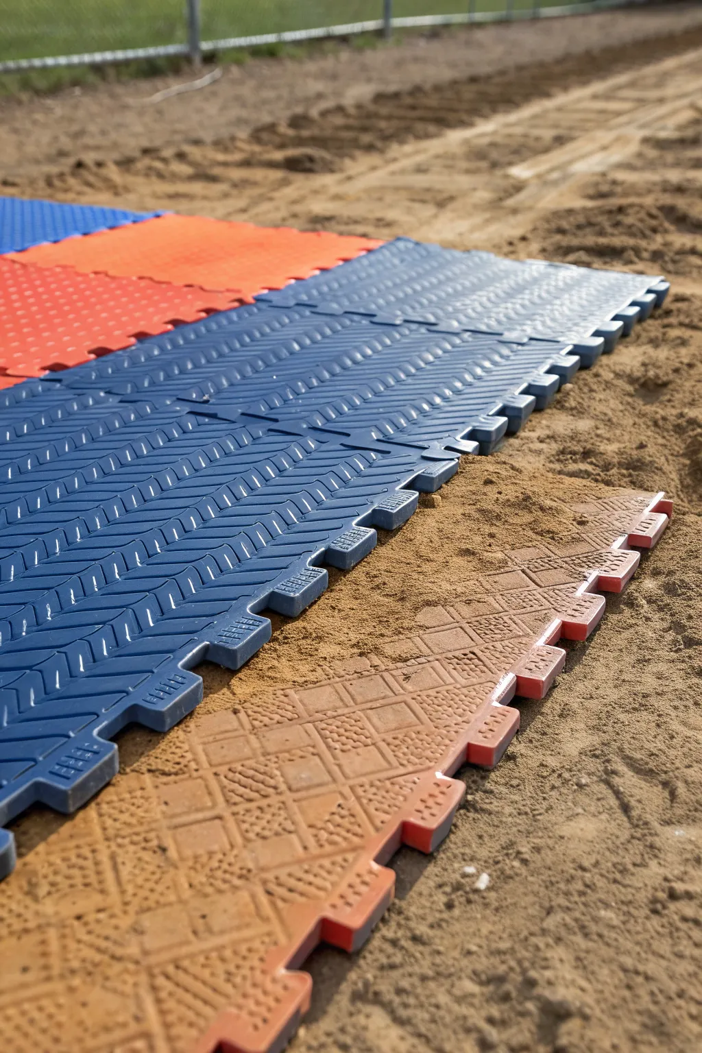 Transform your dirt floor with vibrant, easy-to-install event flooring—perfect for any outdoor occasion.