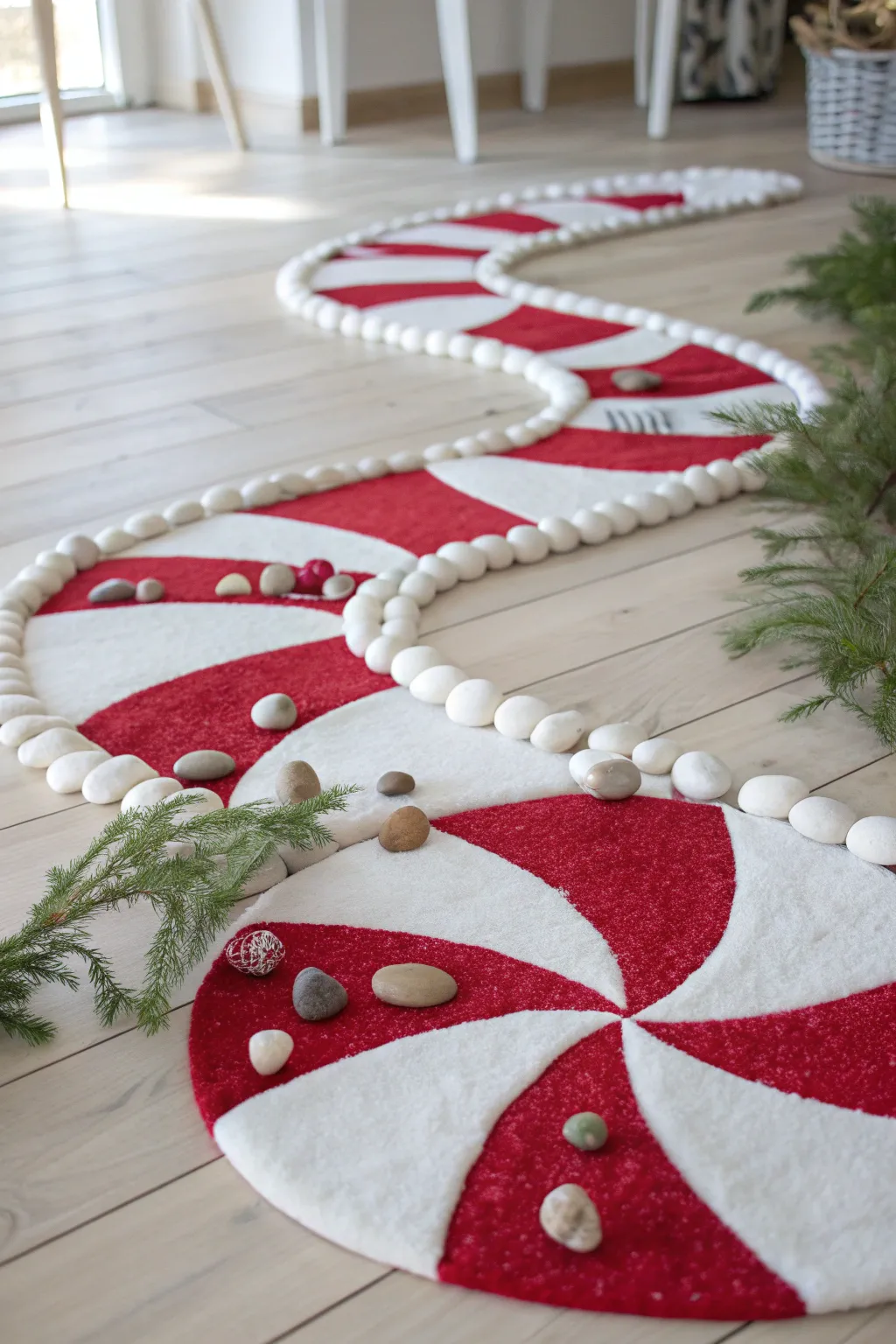 Step into a world of sensory wonder with our Candy Cane Path – a delightful tactile journey for little feet!
