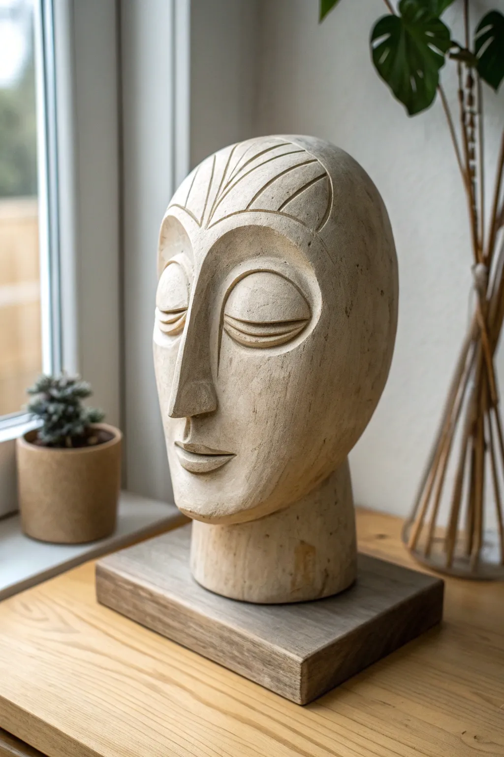 Embrace creativity with this interactive clay face sculpture, where simplicity meets playful innovation.