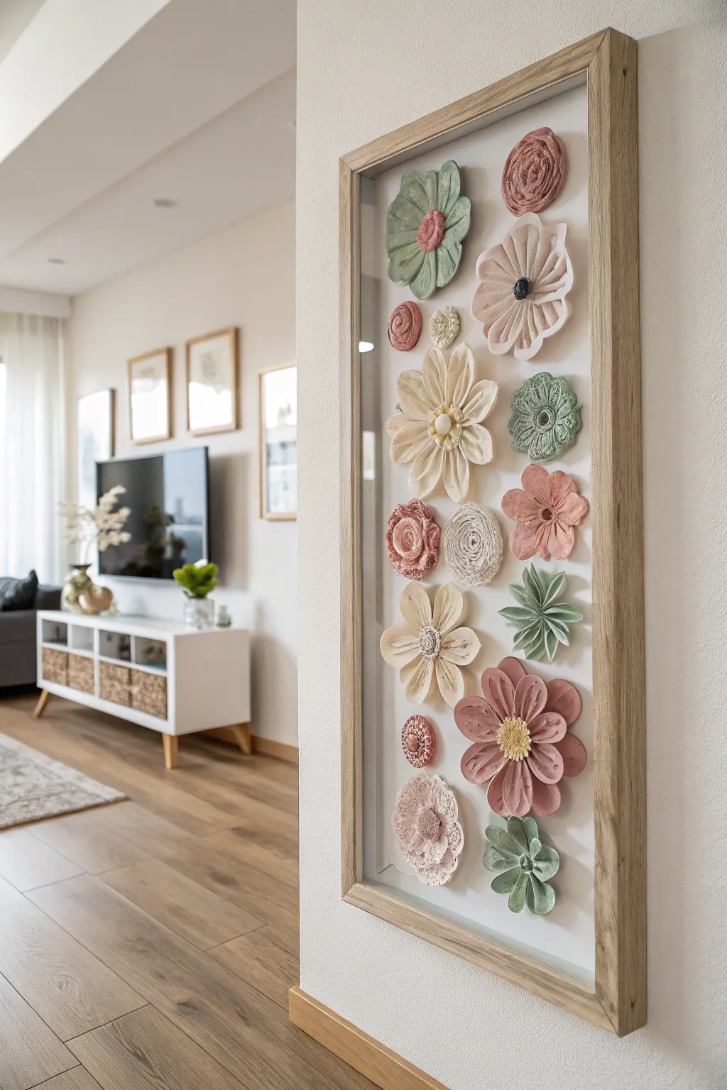 Elevate your space with the elegance of floating flower frames, where art and nature beautifully intertwine.