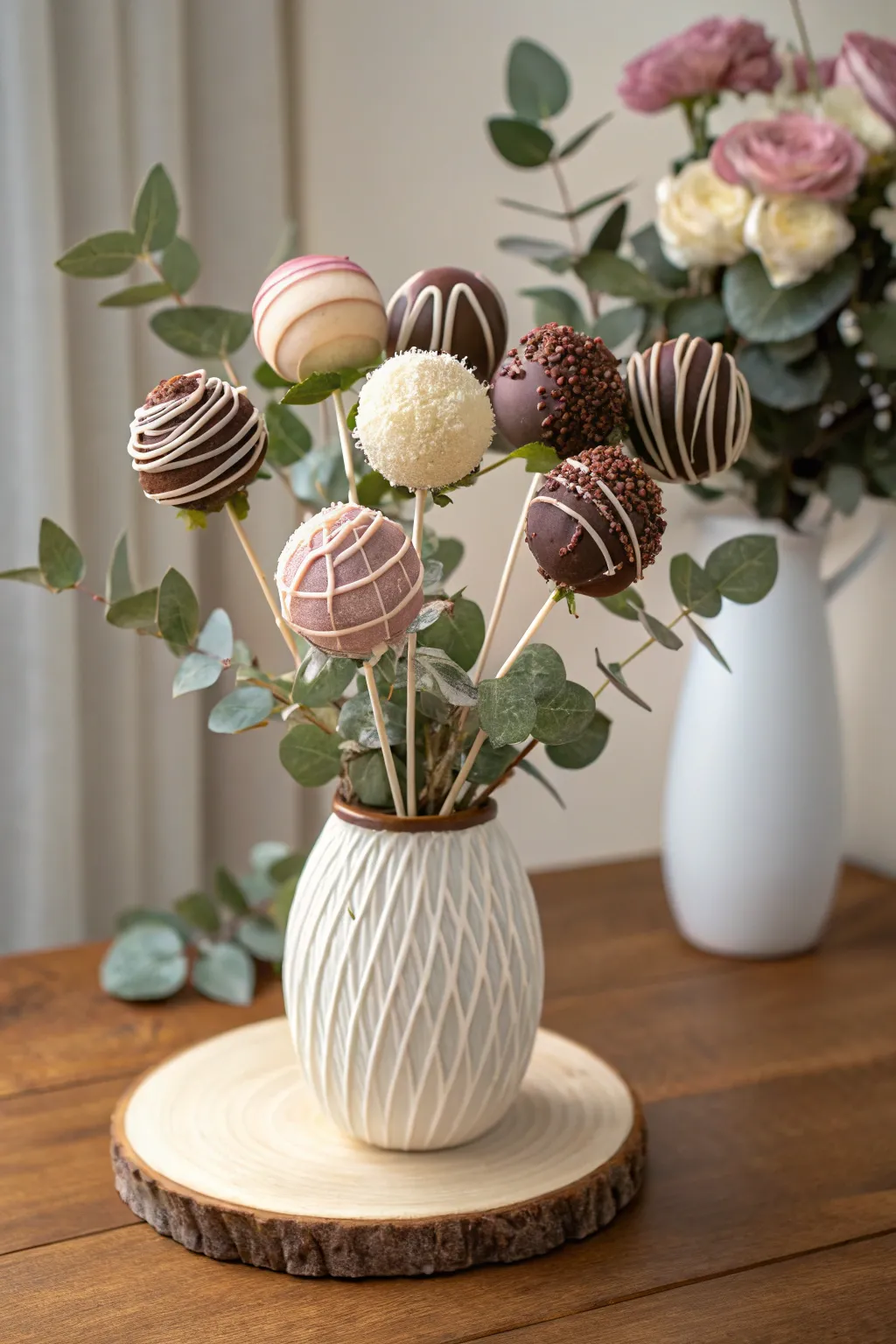 Elevate your gifting with a Cocoa Bomb Bouquet — where minimalist elegance meets sweet indulgence.