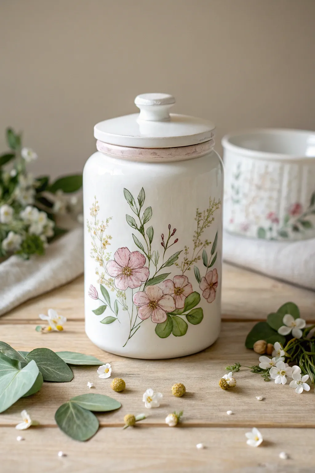 Embrace the season with a charming spring-themed consequence jar, where simplicity meets nature.