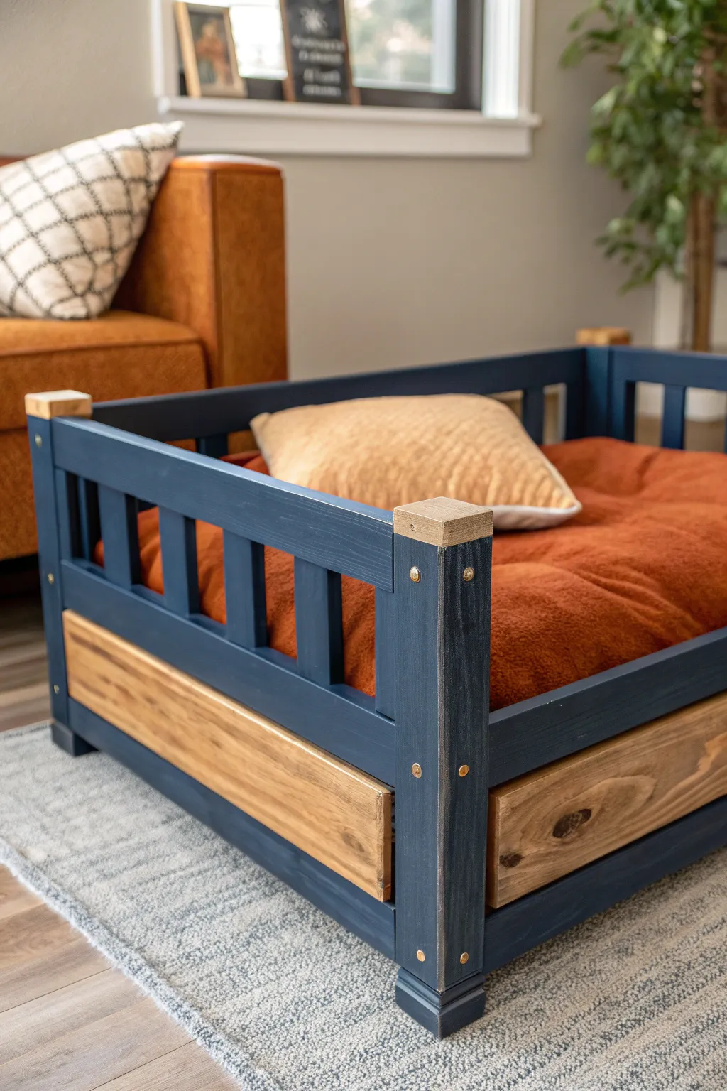 Pamper your pet with a handcrafted haven: the perfect blend of style and comfort.