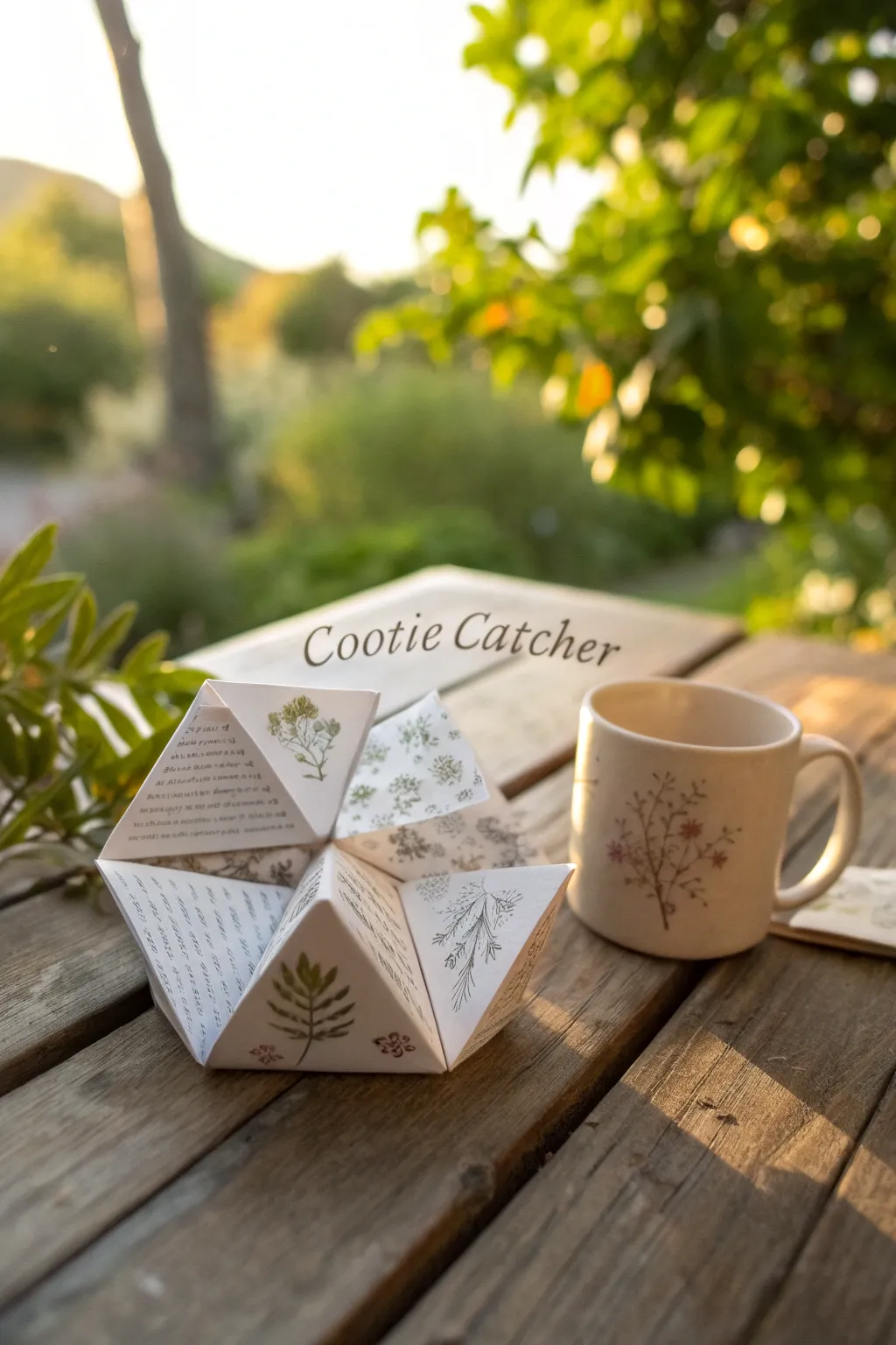 Start your day with a touch of nature and inspiration. ☕🌿 #GardenWisdom #MorningRituals