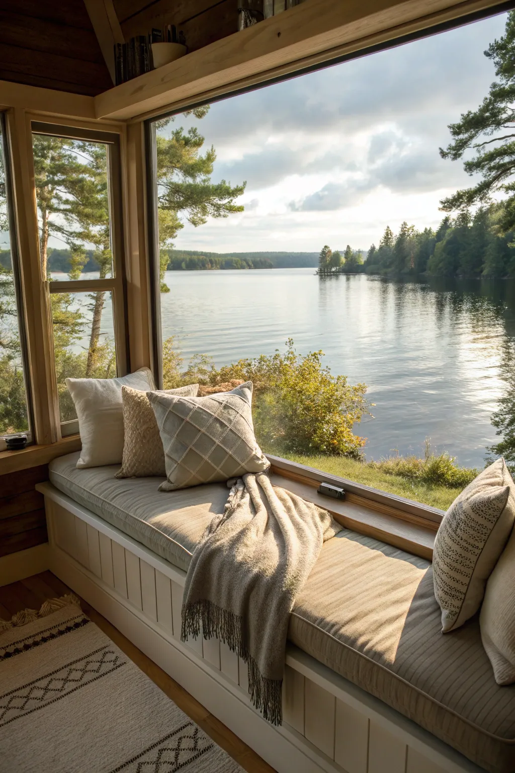 The perfect spot to unwind and gaze out.