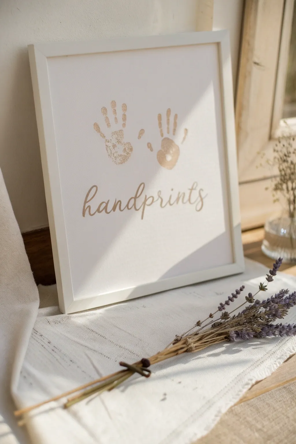 Capture your love story with a simple touch of hands and words.