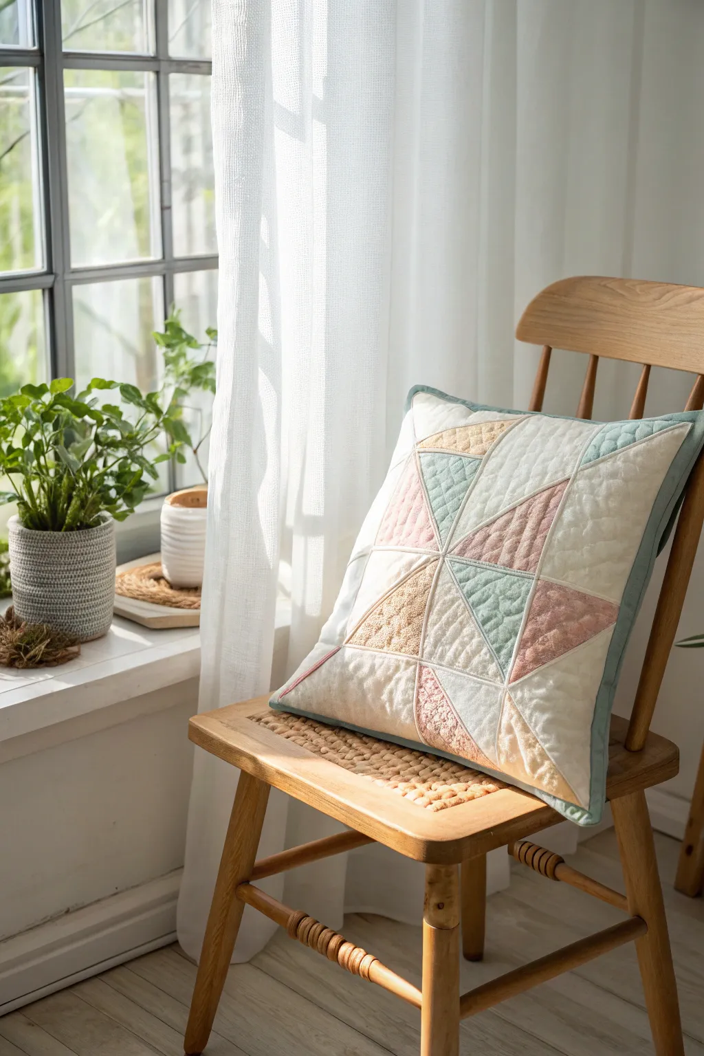 Embrace the warmth and charm of handcrafted quilted elegance.