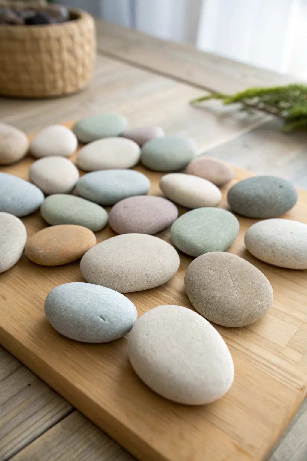 Elevate your decor with these beautifully crafted faux stone clay pebbles—perfect for adding an earthy, artistic touch.