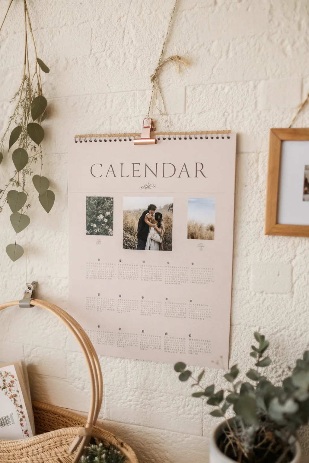Cherish every moment: A photo calendar that keeps family memories alive all year round.
