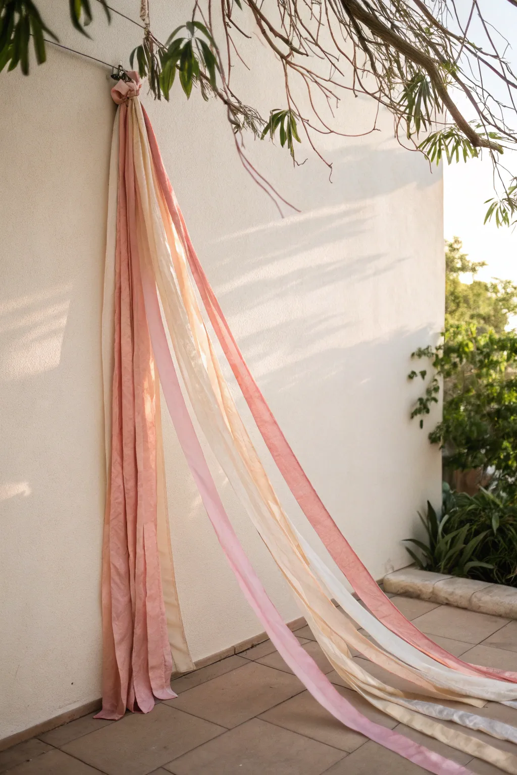 Elevate your party decor with the effortless elegance of crepe paper streamers.