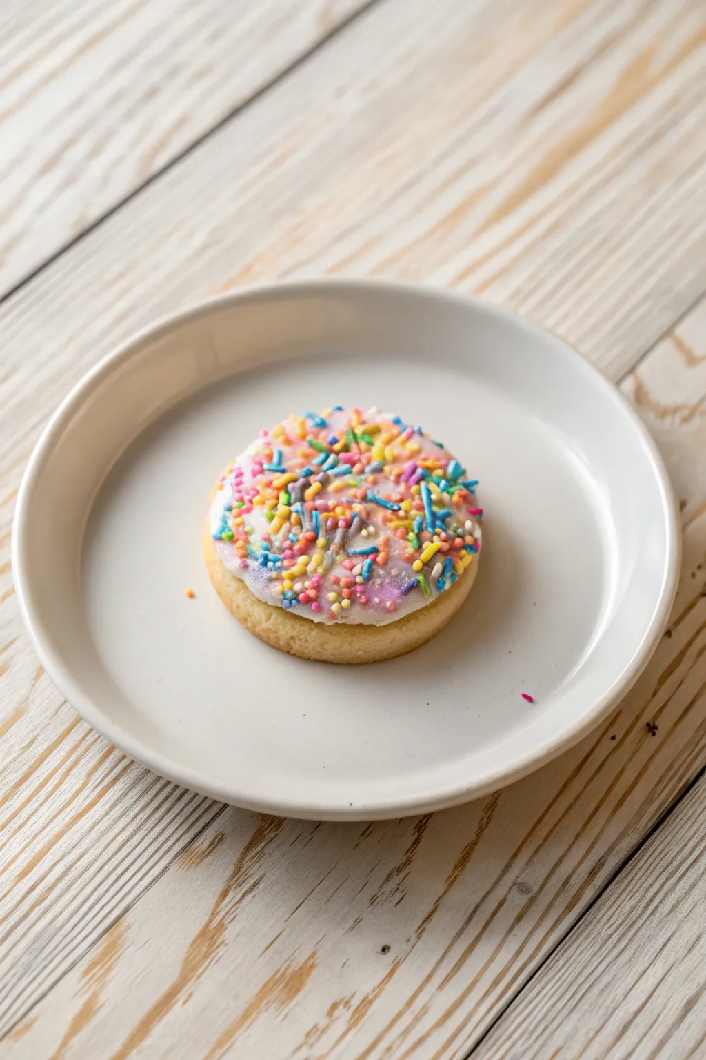 Add a sprinkle of joy to your day with this beautifully decorated treat!