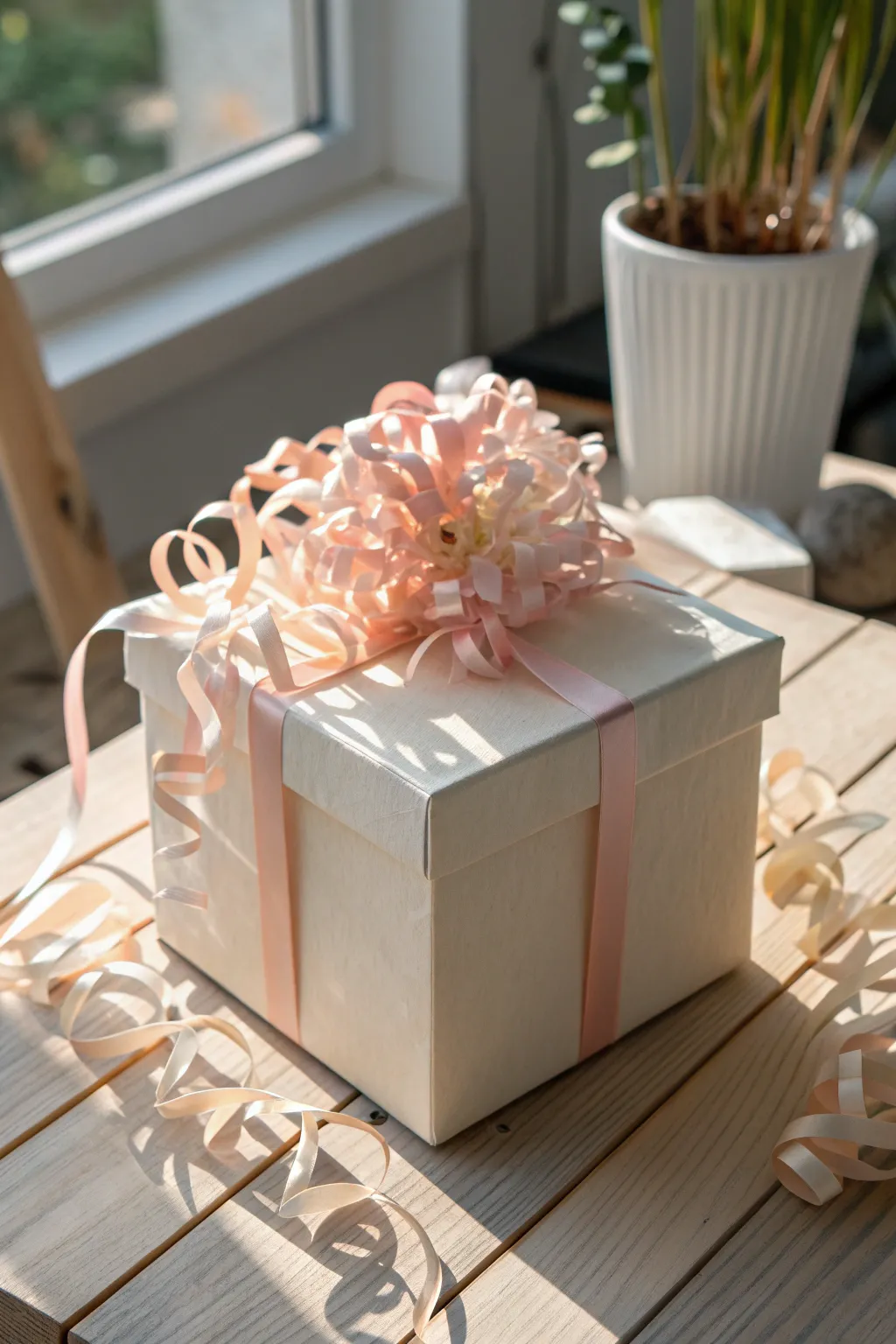 Elevate your party favors with a touch of elegance—curling ribbons add a whimsical charm!