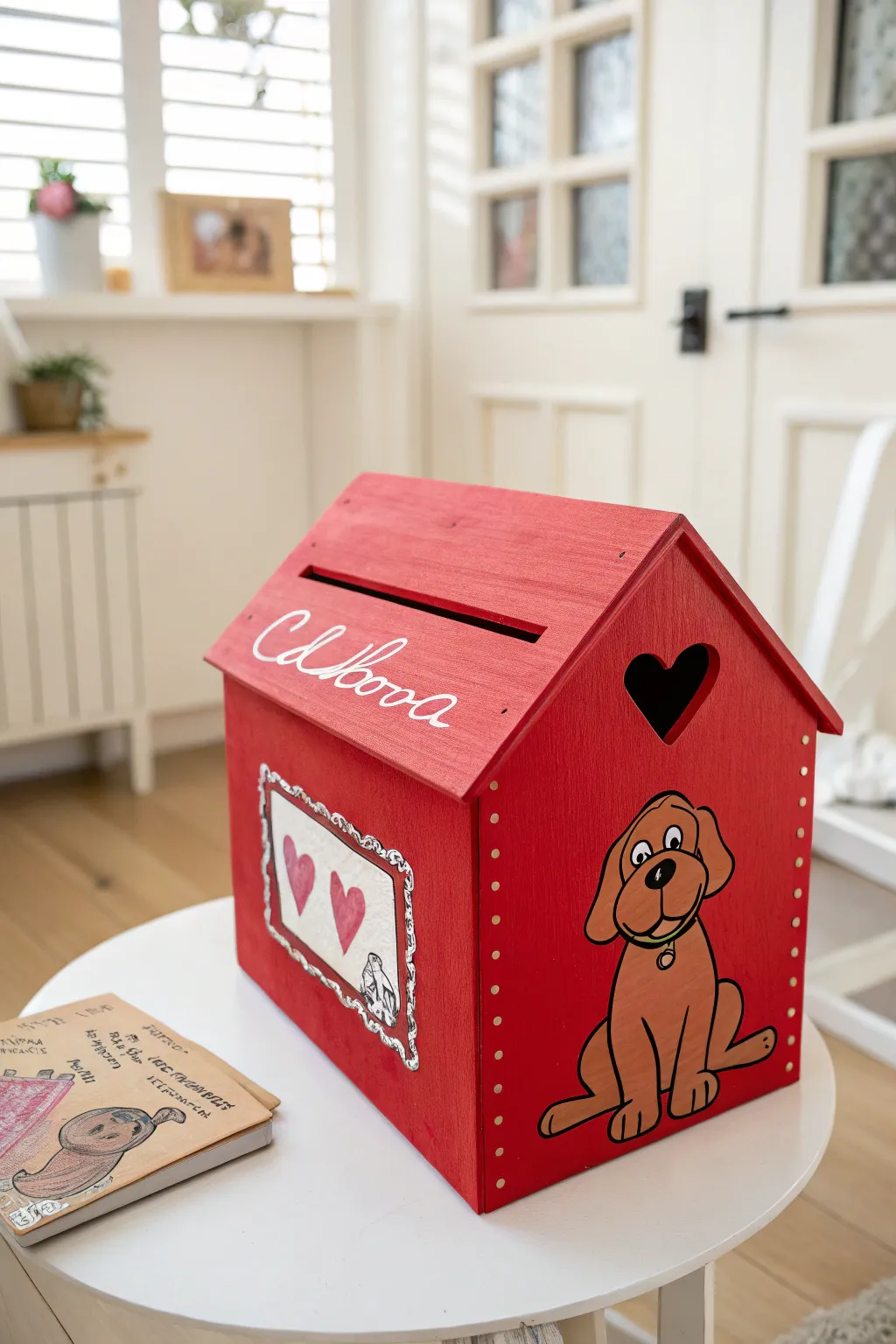 Celebrate Valentine's Day with Clifford's charming big red box—where simplicity meets creativity!