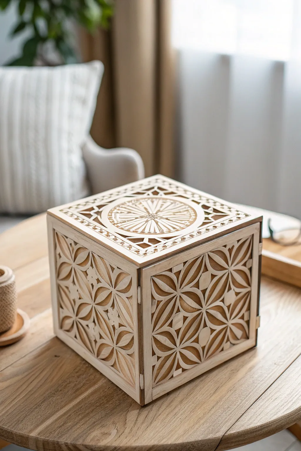 Unlock the mystery: A beautifully designed puzzle box that combines challenge with charm.