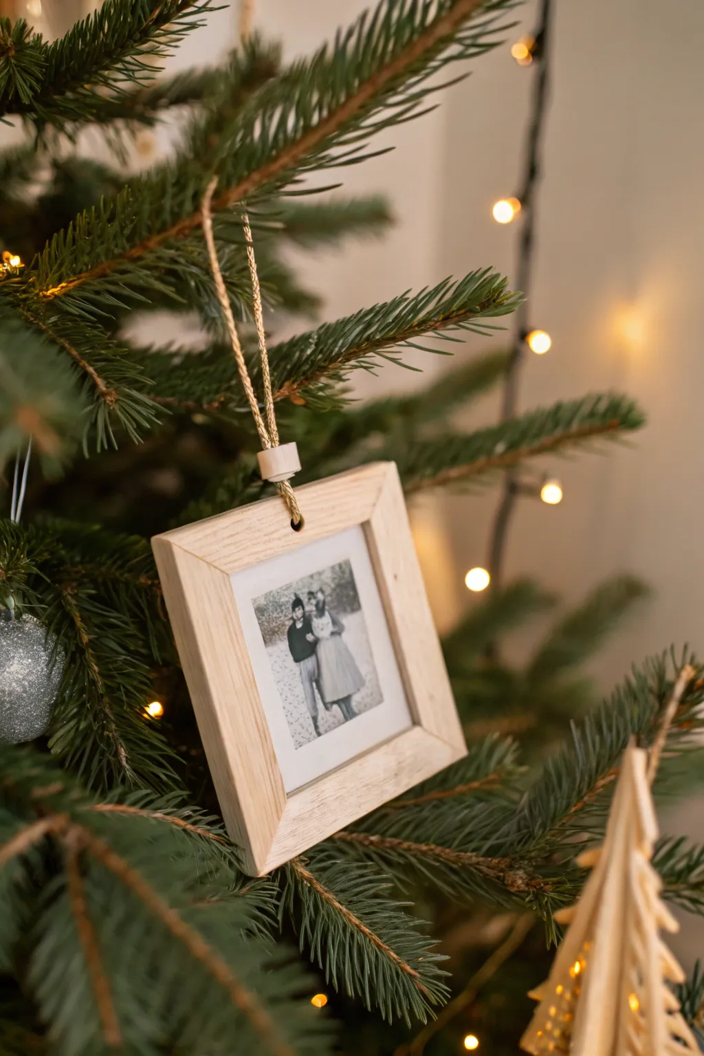 Cherish memories with these handcrafted photo frame ornaments, blending simplicity and elegance.