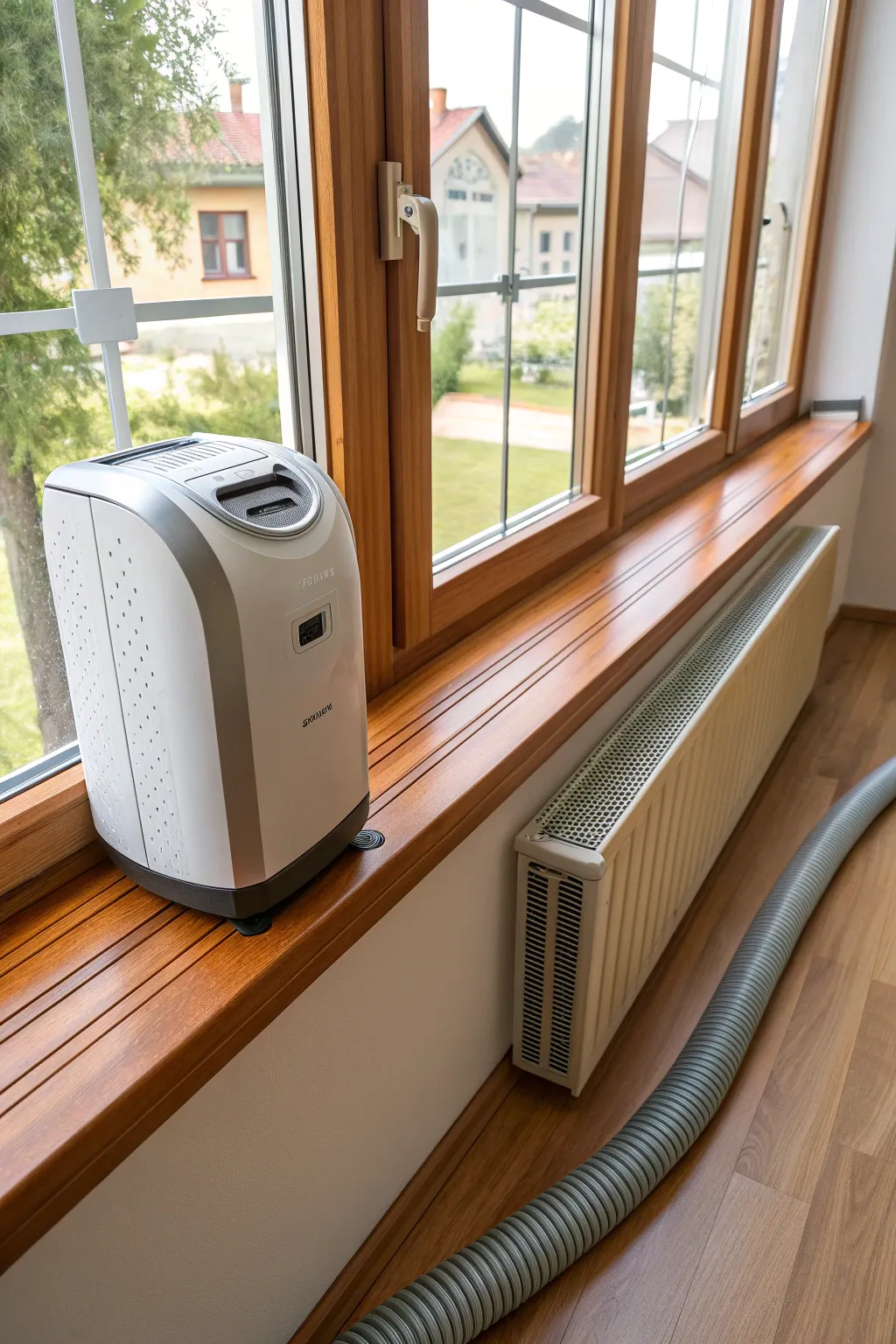Effortless Elegance: Transform your space with a streamlined window sill drainage system.