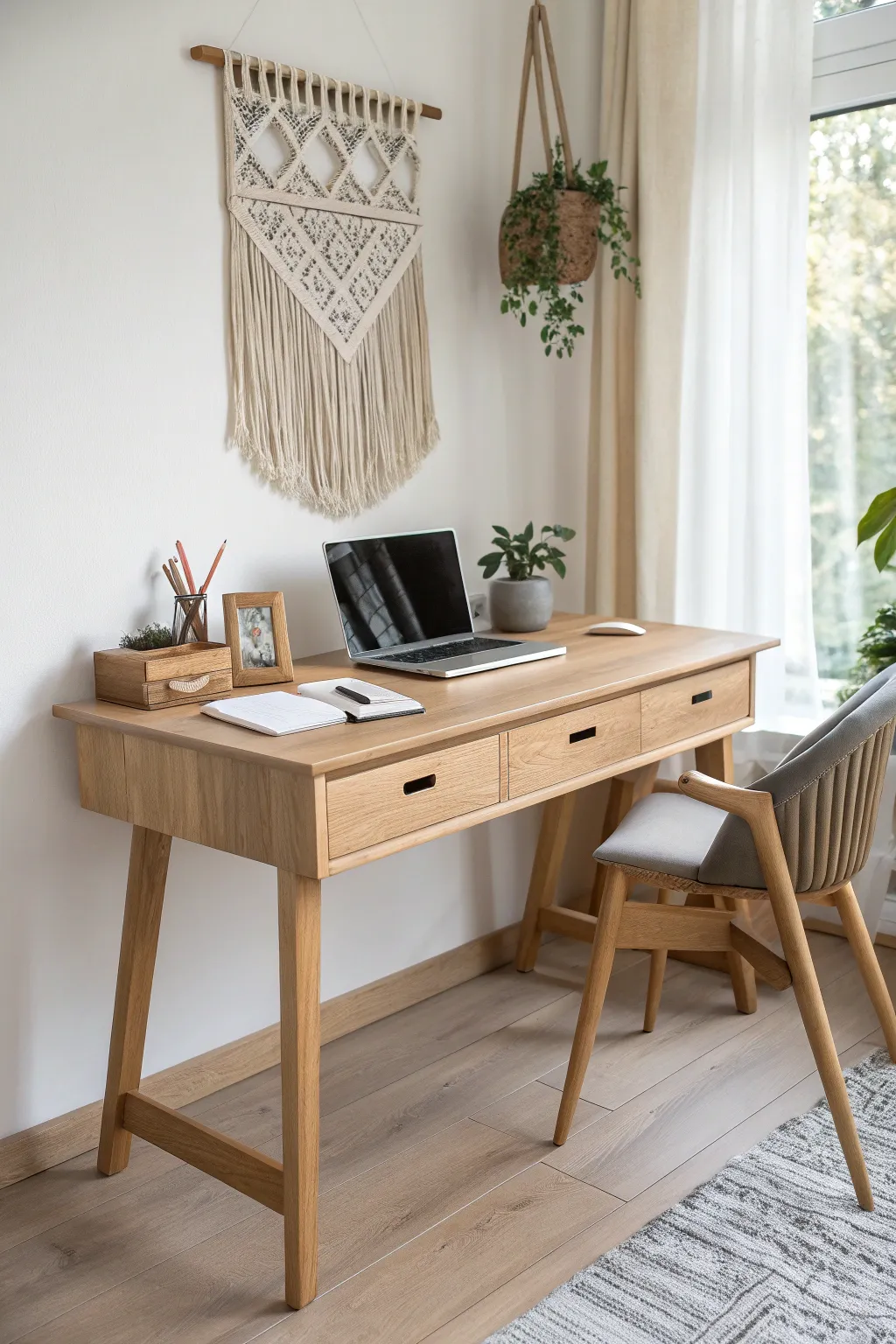 Make a statement with a bold, minimalist desk that brings elegance and conversation to your space.