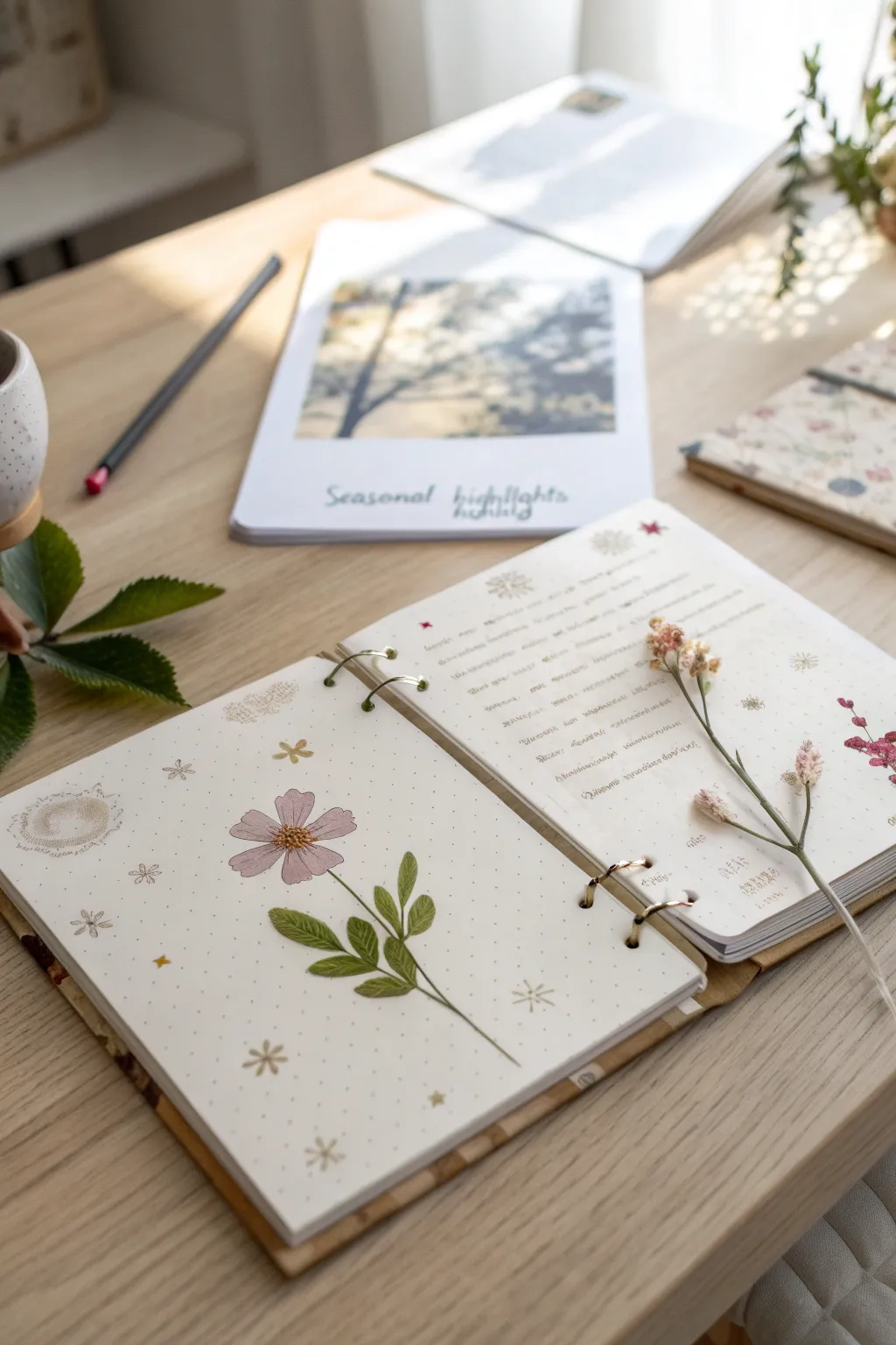Capture the essence of each season with a touch of minimalist elegance and boho charm.