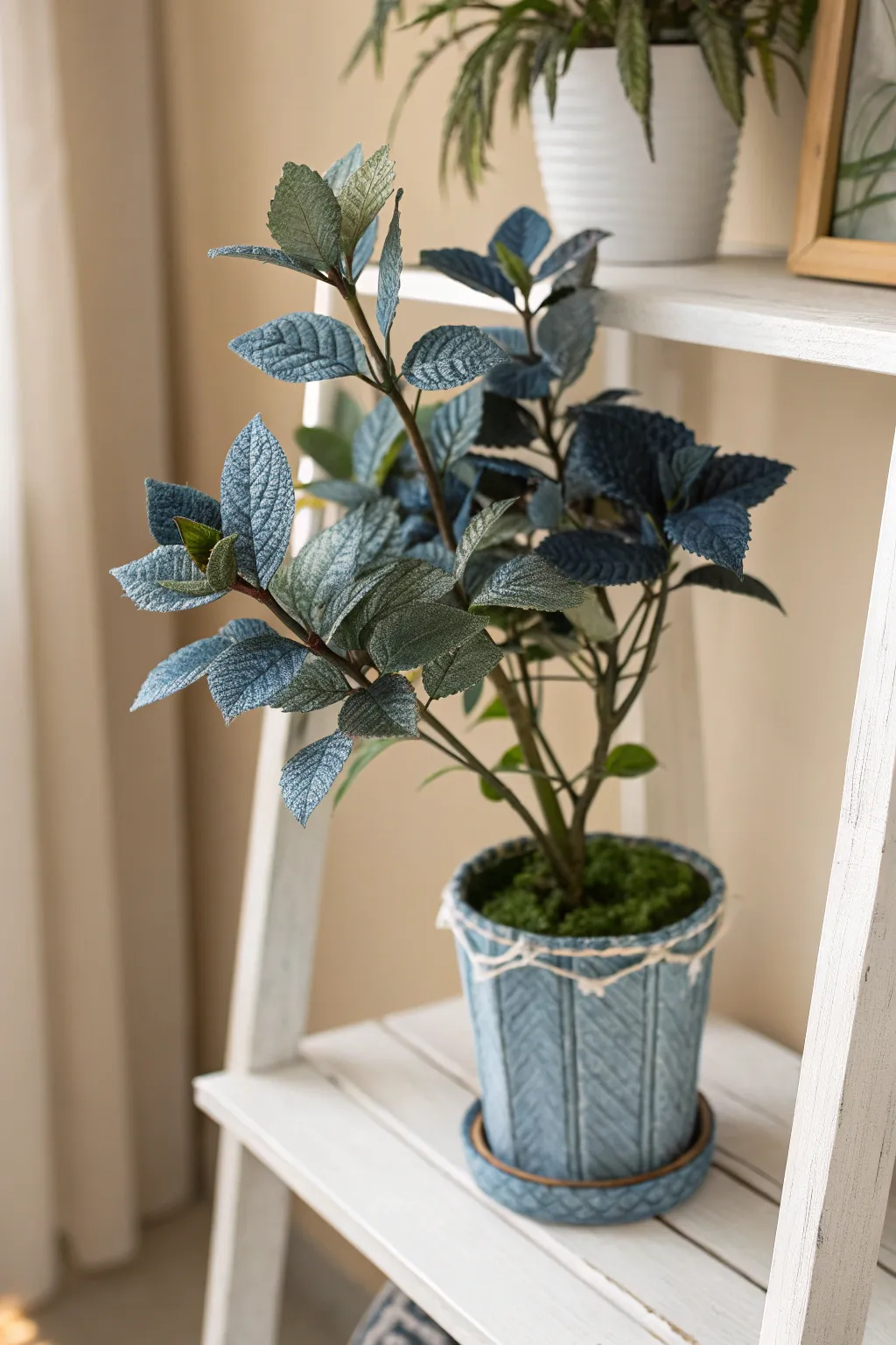 Add a touch of eco-friendly charm with this DIY faux plant, perfect for a green-loving friend!