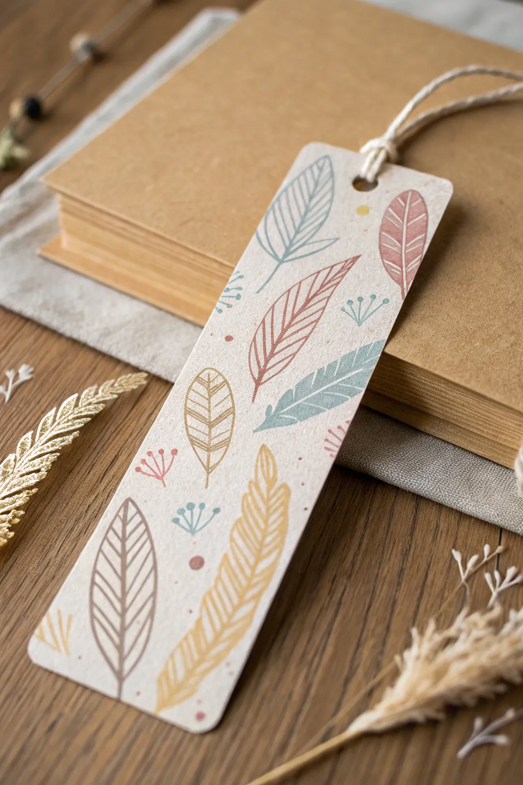 Transform cereal boxes into charming bookmarks—where sustainability meets Scandinavian-Boho elegance. 🌿📖