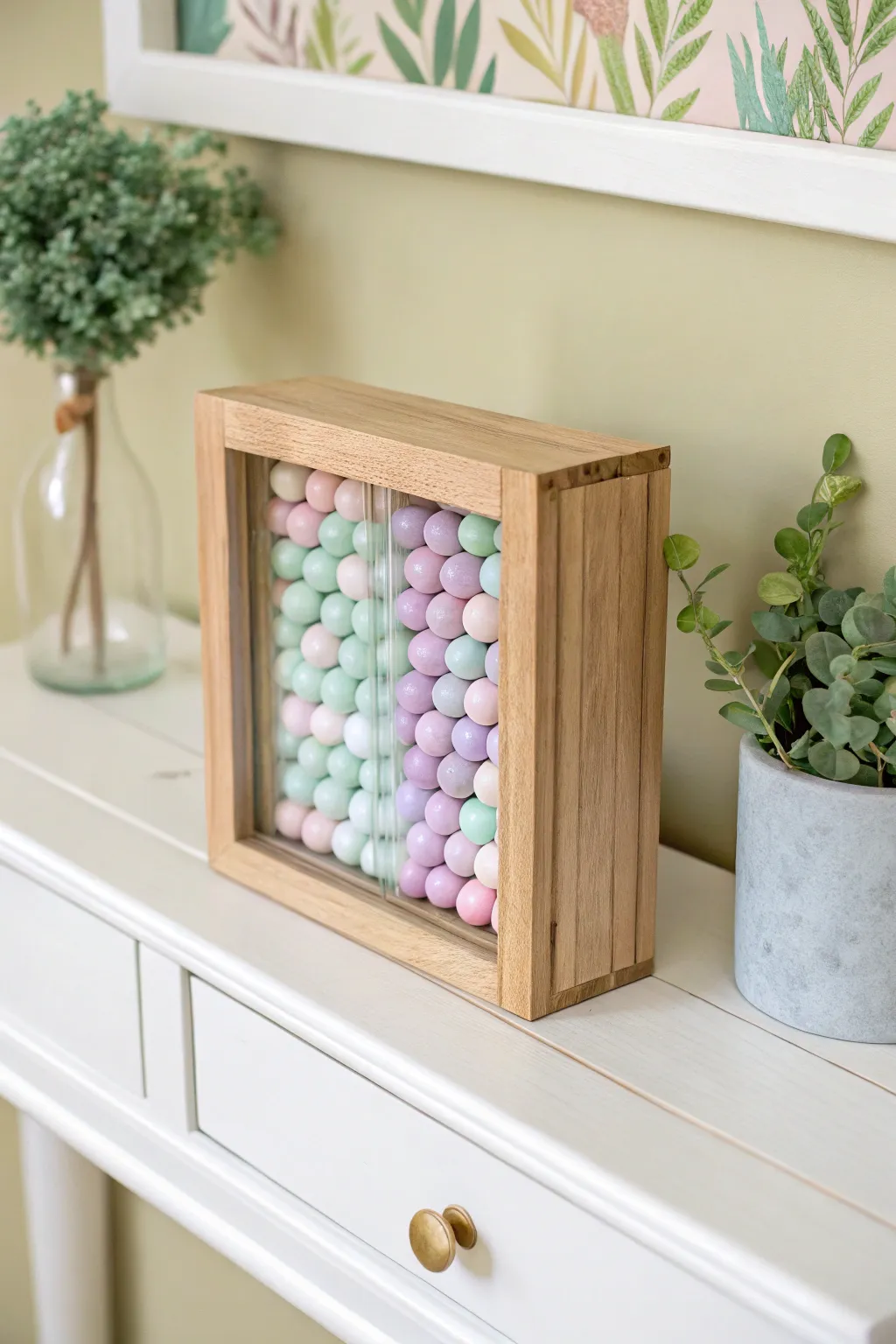 Elevate your decor with a DIY shadow candy box—a sweet blend of simplicity and style. 🍬✨ #CraftedElegance #MinimalistCharm