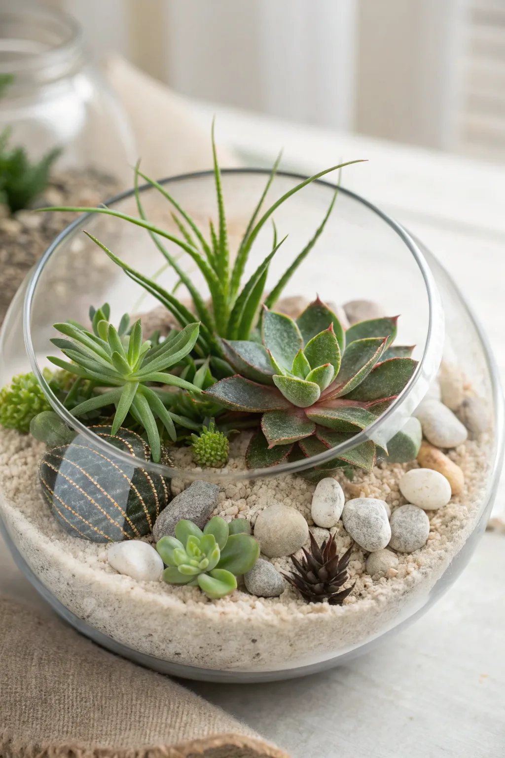 Bring a touch of nature indoors with a handcrafted terrarium—where simplicity meets elegance.