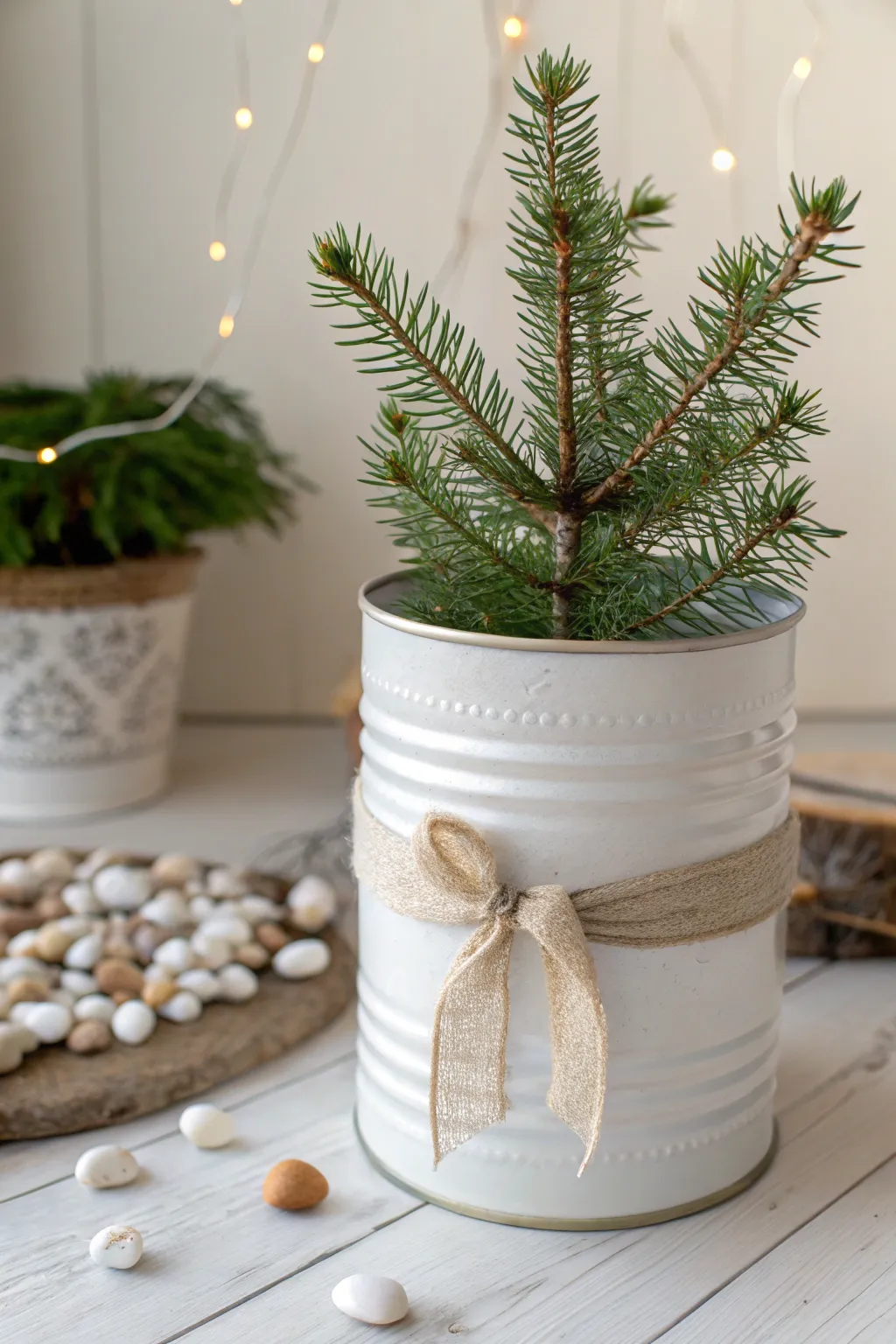 Transform your space with a touch of eco-friendly elegance. #DIYTreeBase #ScandiBohoStyle
