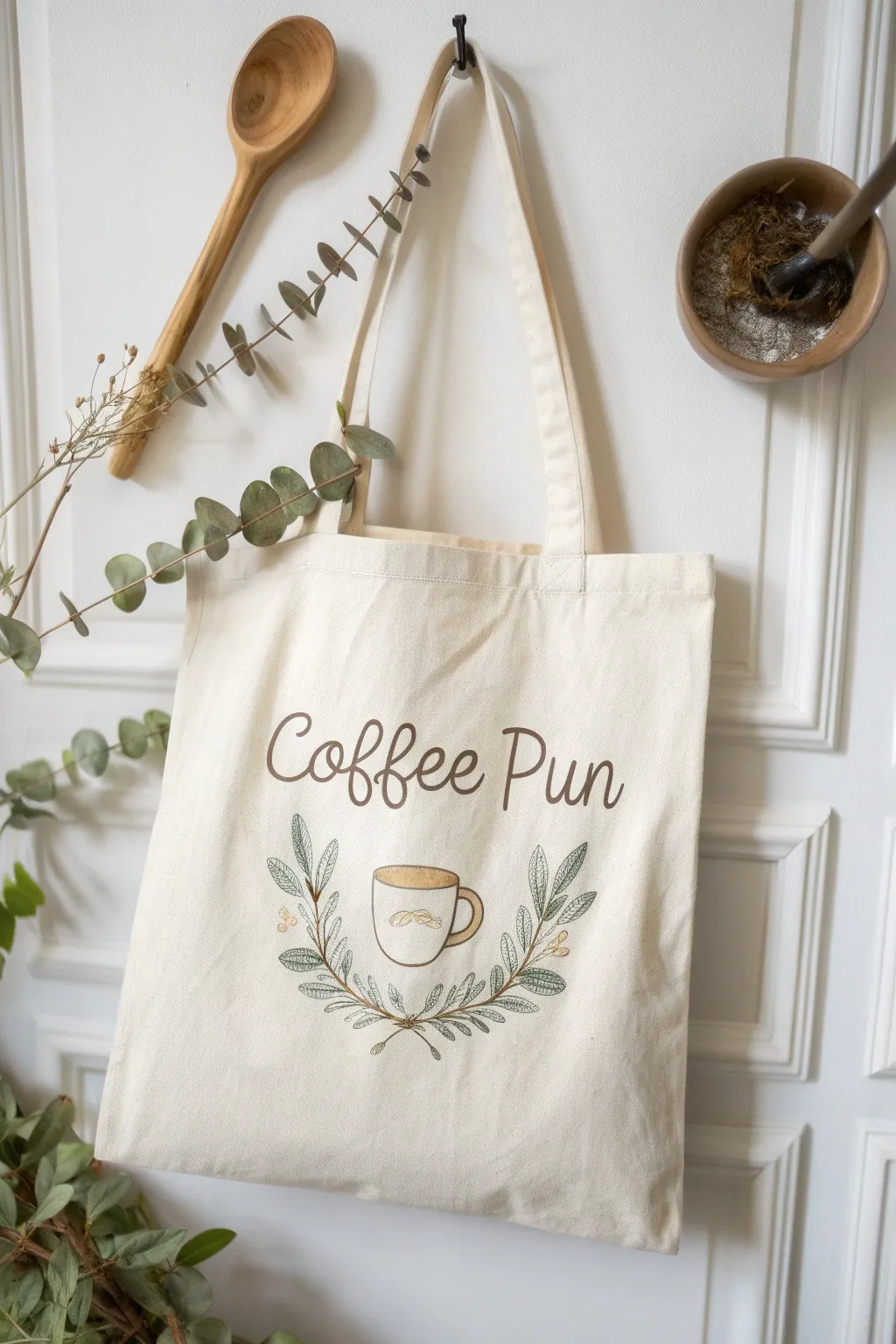 Carry your love for coffee in style with this charming DIY tote bag, perfect for your coffee adventures!