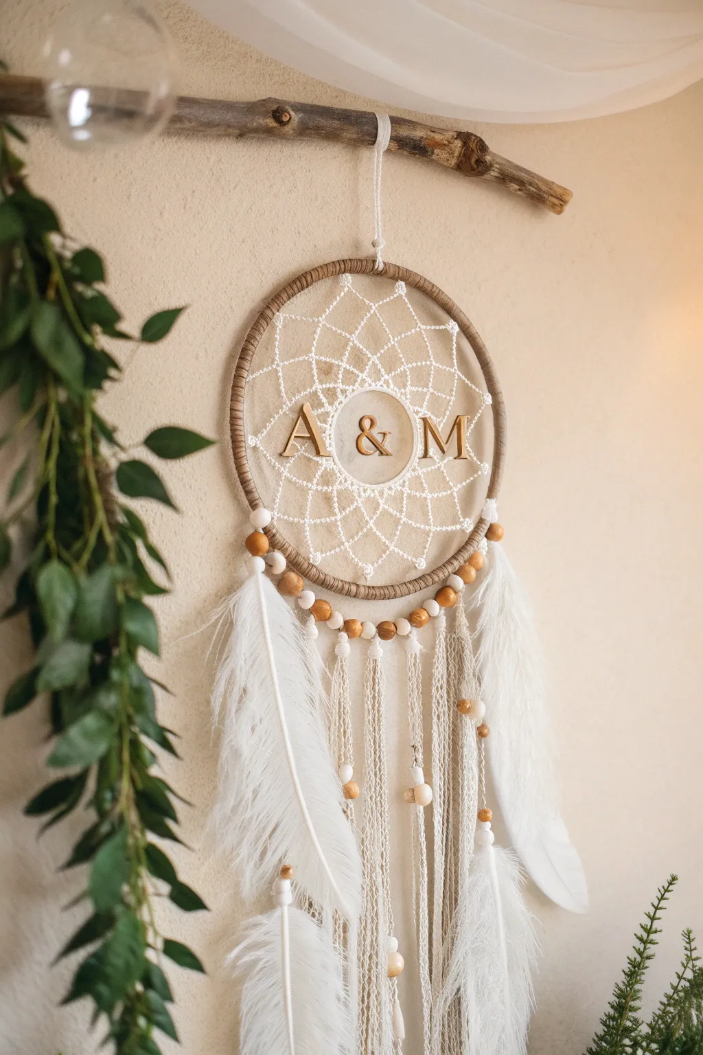 Add a personal touch to your dreams with a bespoke dream catcher—perfect for gifting with love and meaning.
