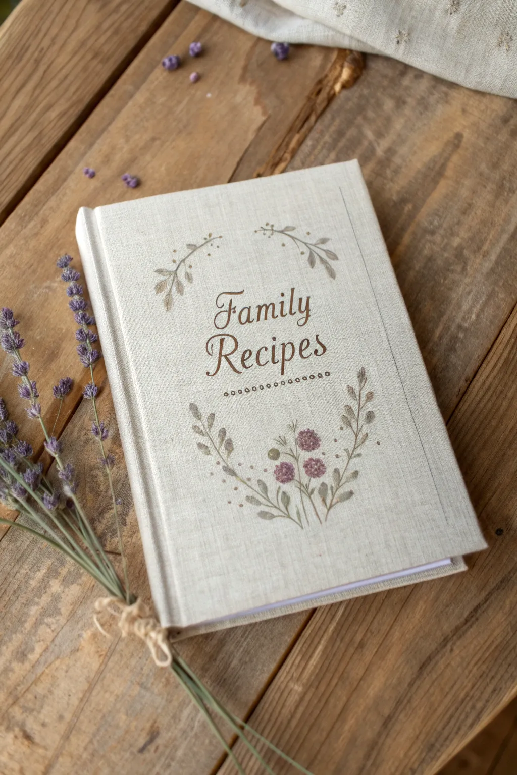 Preserve cherished memories with a handcrafted family recipe book, a heartfelt gift for Grandma.
