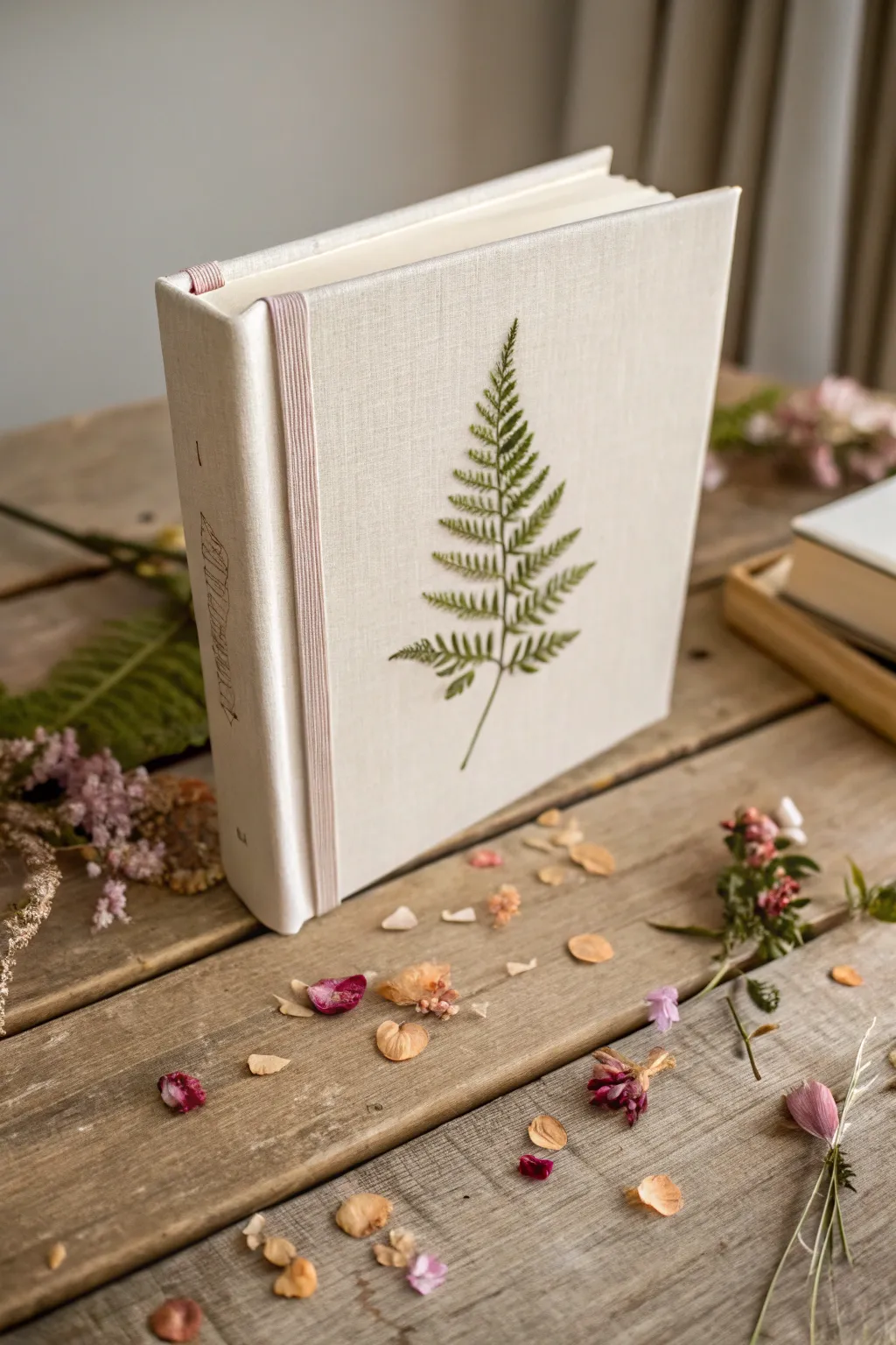 Embrace nature's elegance with a DIY photo album that tells your story through organic beauty.