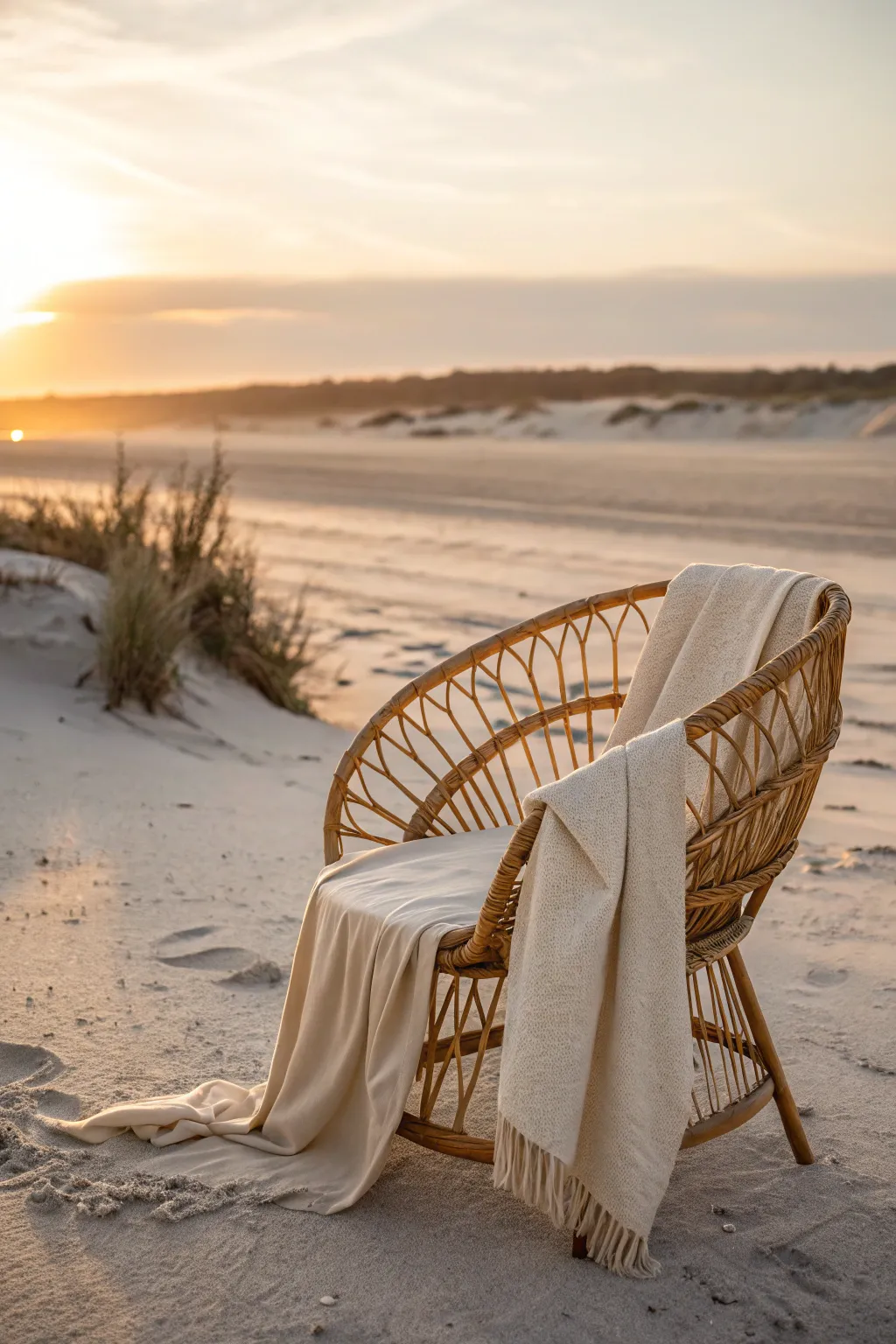 Capture the magic of the golden hour with minimalist, boho charm.
