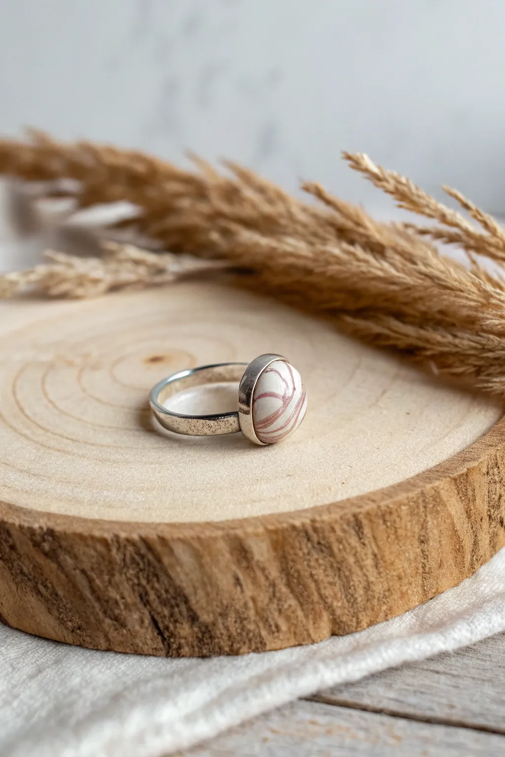 Handcrafted Elegance: Discover the beauty of faux gem rings with a touch of Boho charm.