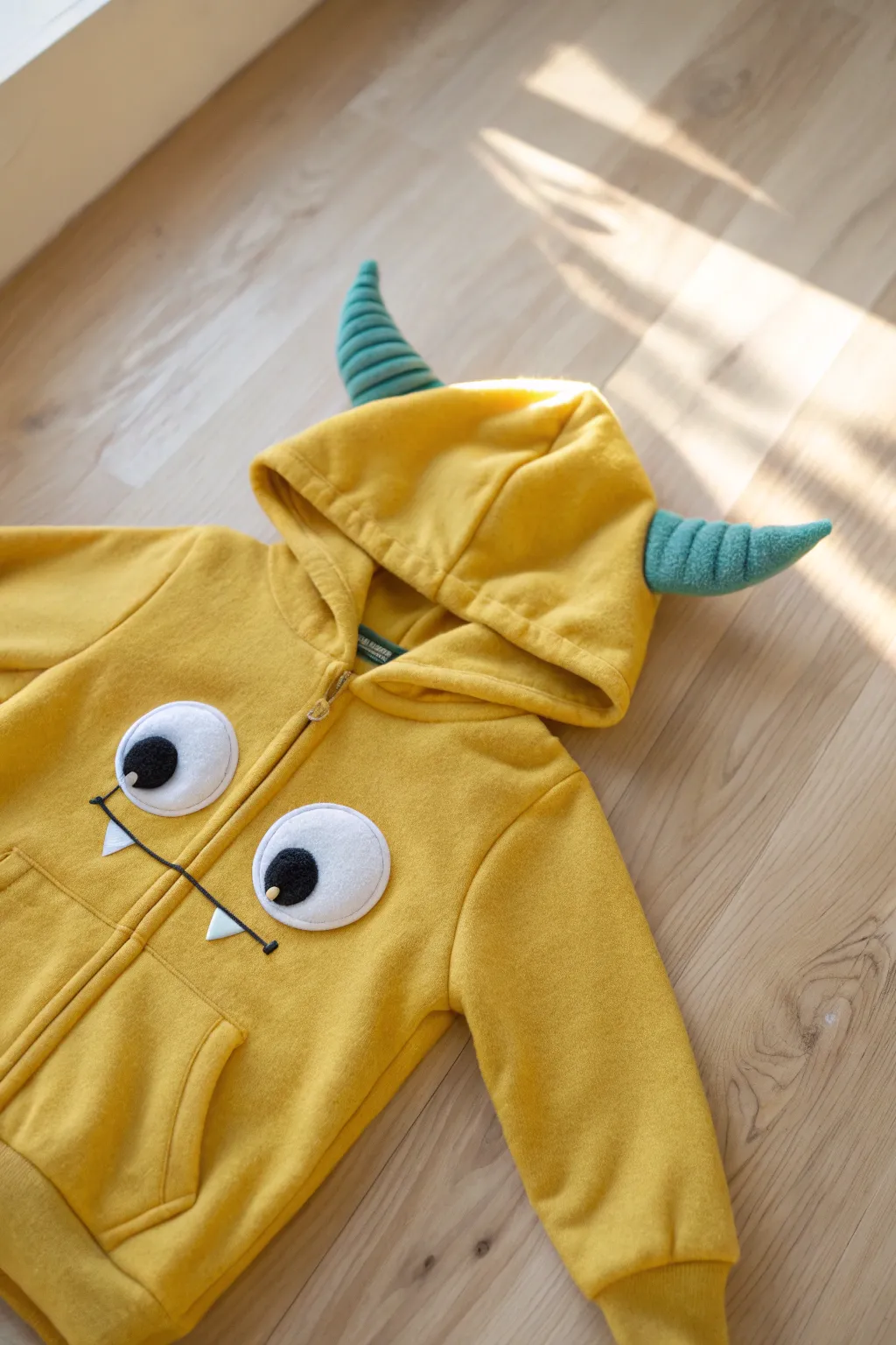 Unleash your little one's imagination with this DIY friendly monster costume, perfect for playful adventures!