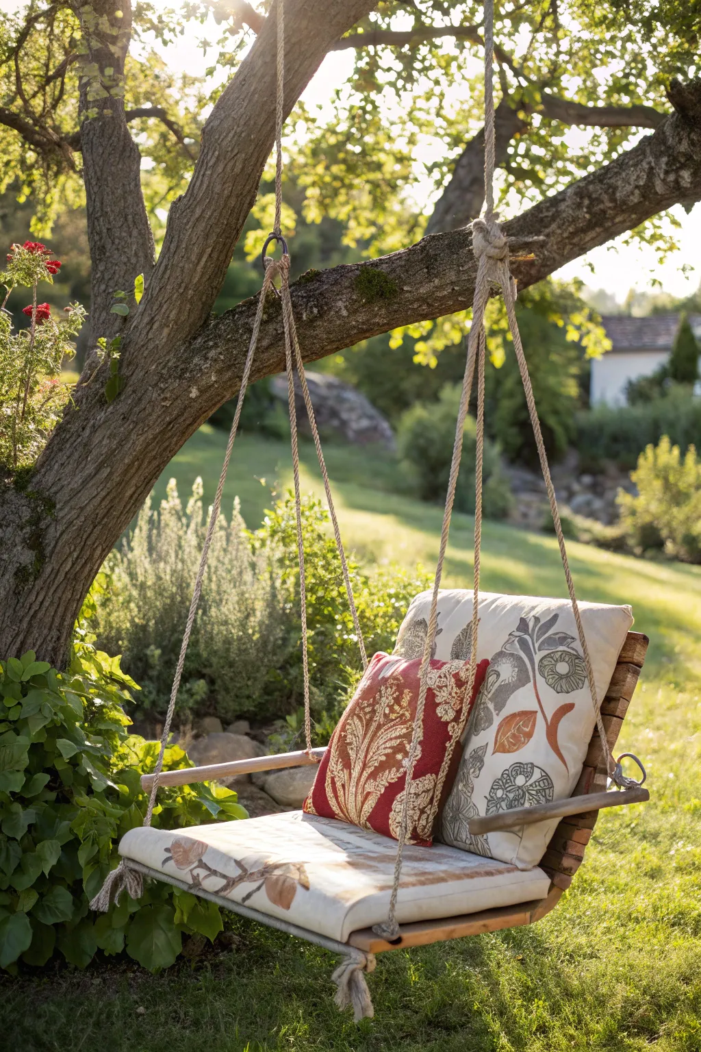 Embrace the outdoors with this DIY canvas seat swing, where simplicity meets style in perfect harmony.