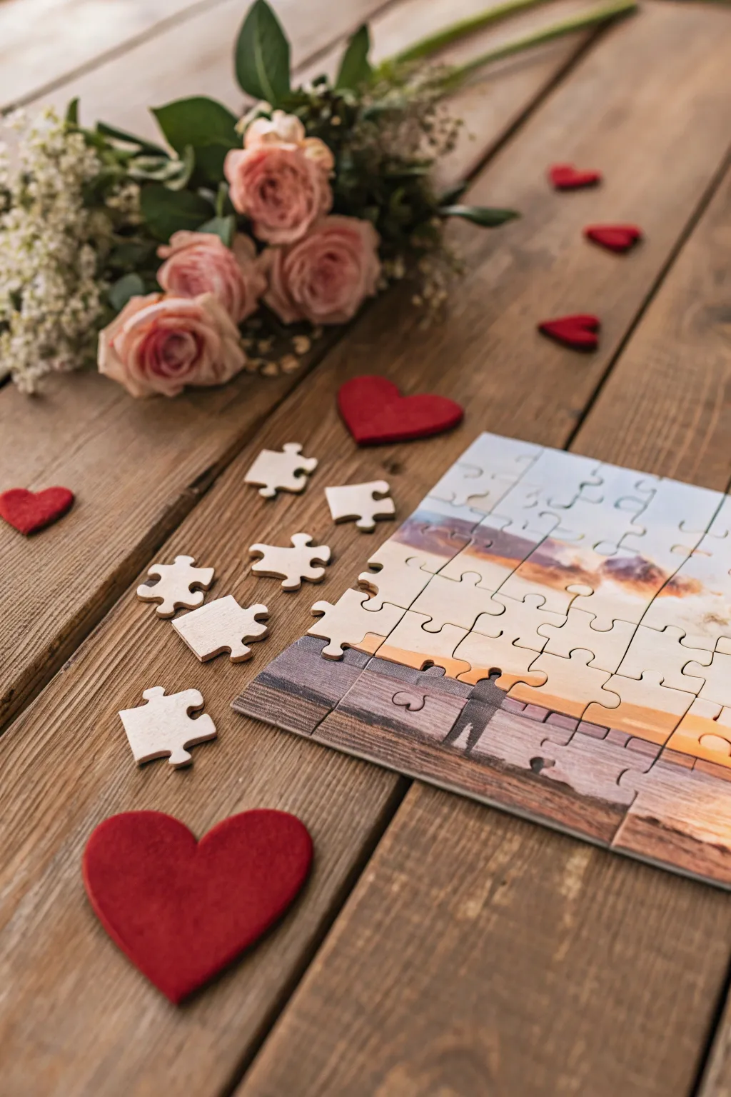 Piece by piece, love comes together. 💕