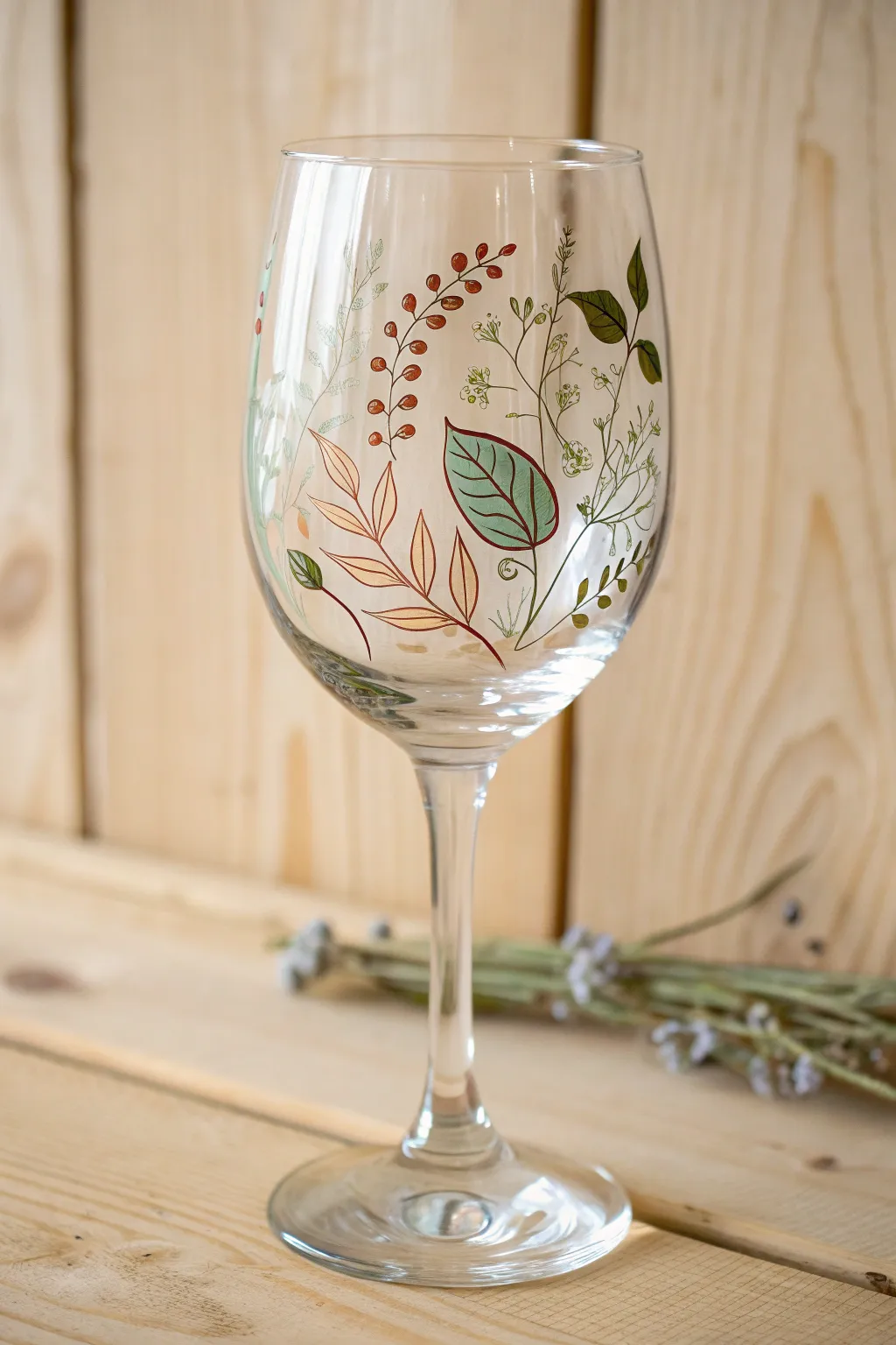 Bring the serenity of nature to your table with these elegant, nature-inspired wine glasses.