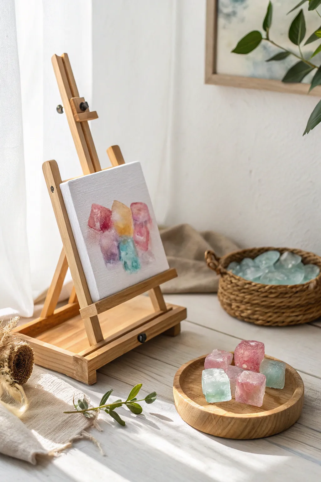 Discover the magic of melting colors with ice cube painting - a fun and creative way for little artists to explore art!