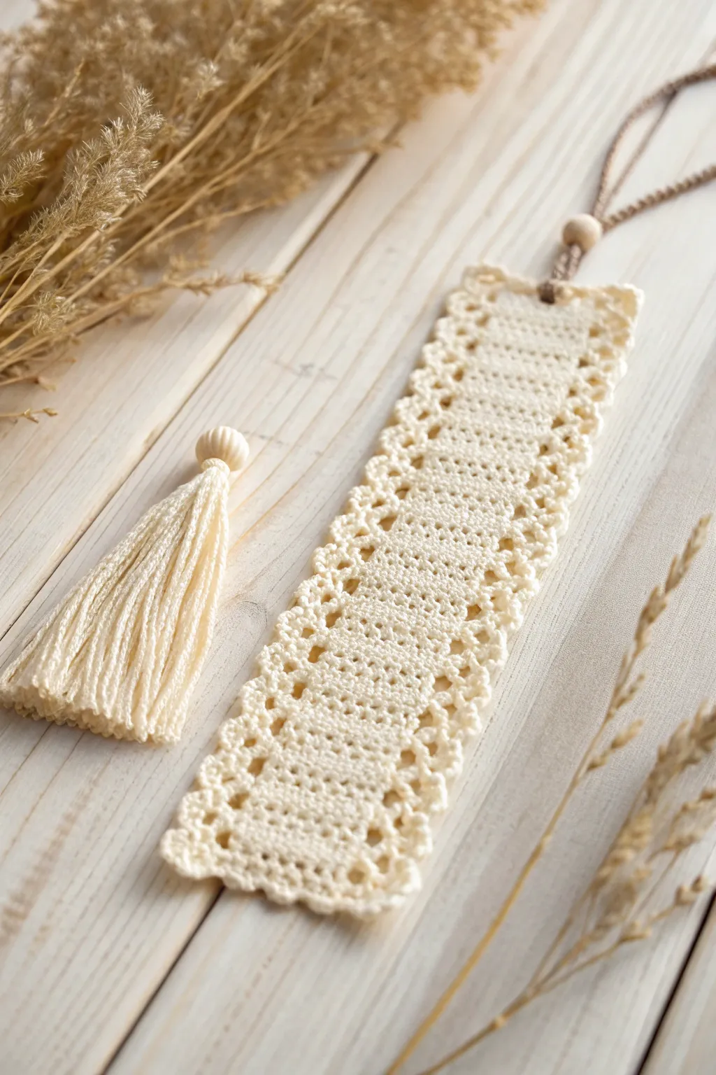 Crafted with love: Elevate your reading experience with this simple crochet bookmark.