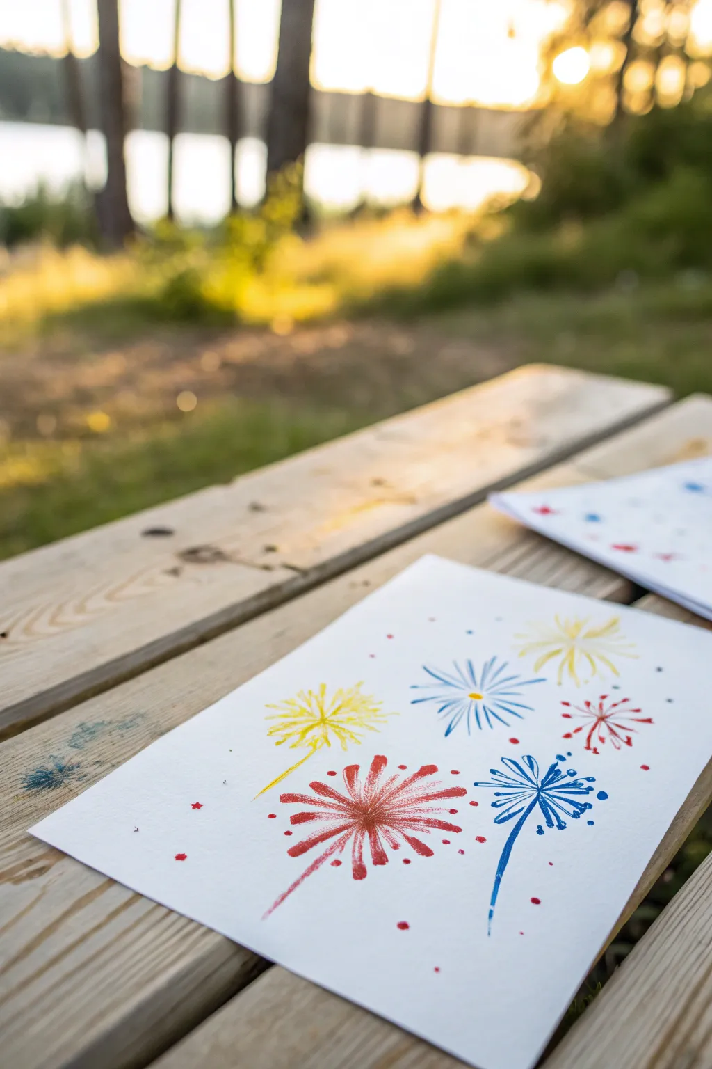 Unleash creativity with paint splatter fireworks—simple, fun, and perfect for little hands to explore!