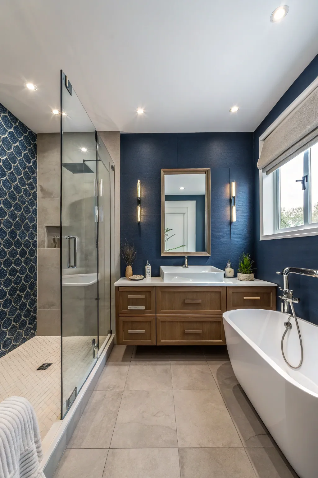 Make a statement with an accent wall.