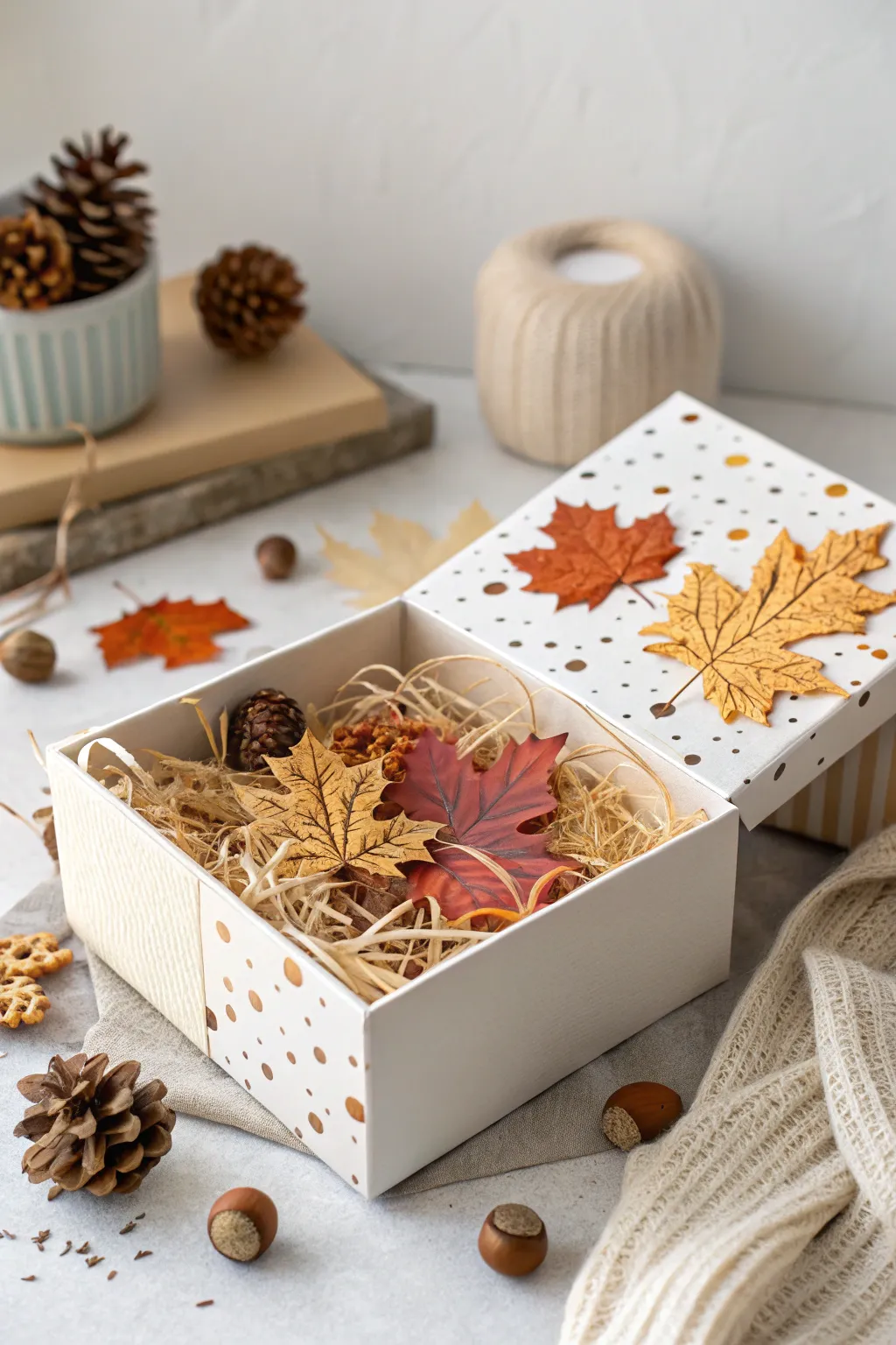 Unwrap the season's magic with this stunning explosion box, a perfect blend of elegance and surprise.