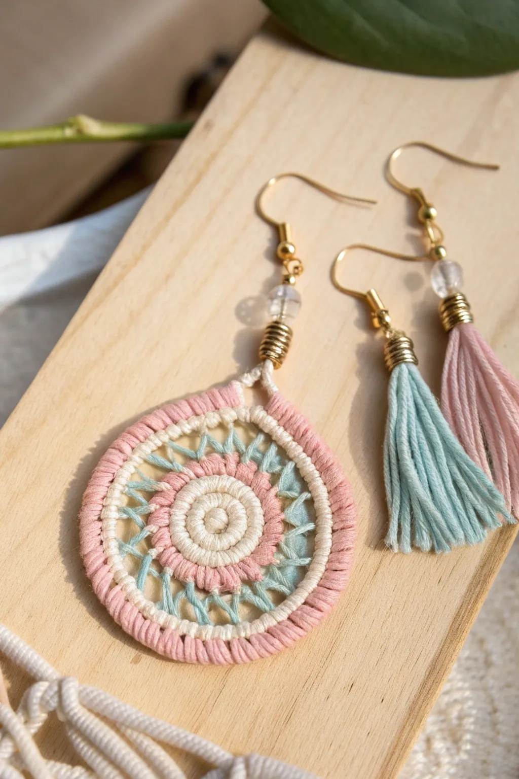Discover the beauty of sustainability with handcrafted fabric jewelry.